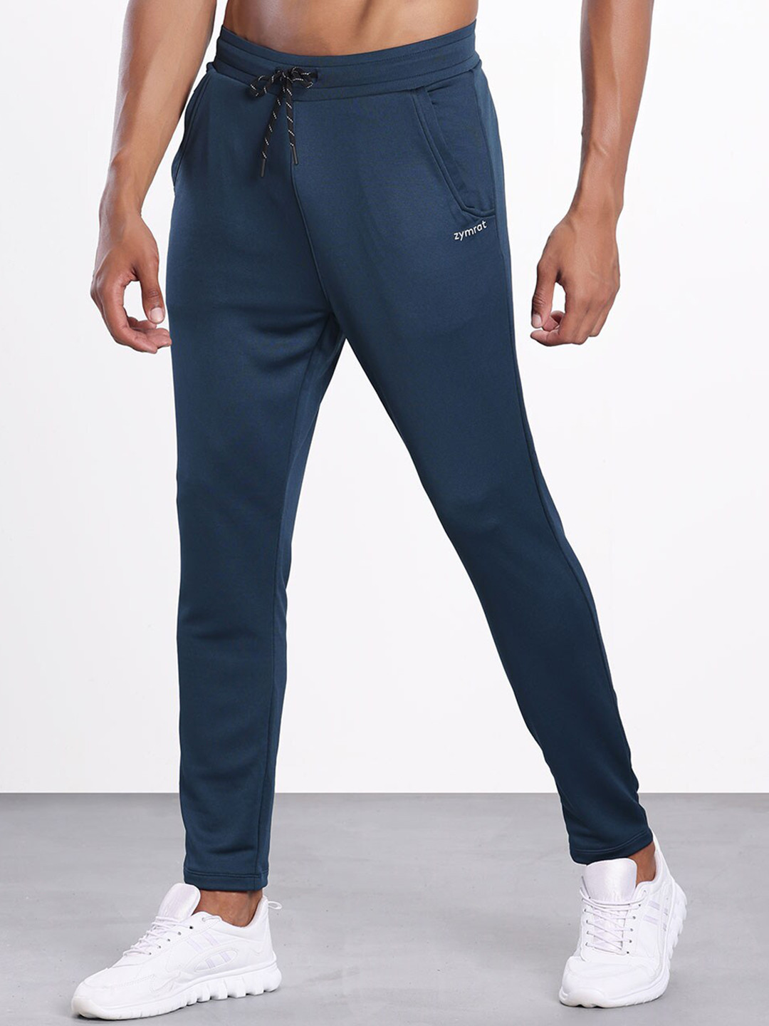 

Zymrat Men Regular Fit Training Track Pants, Blue