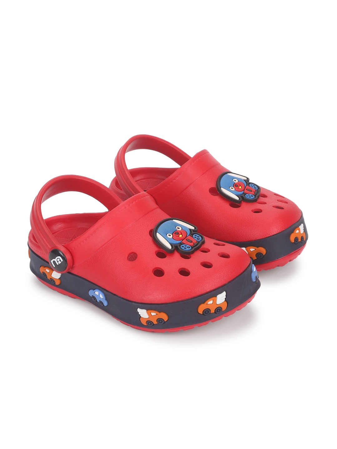 

mothercare Boys Clogs with Jibbitz, Red