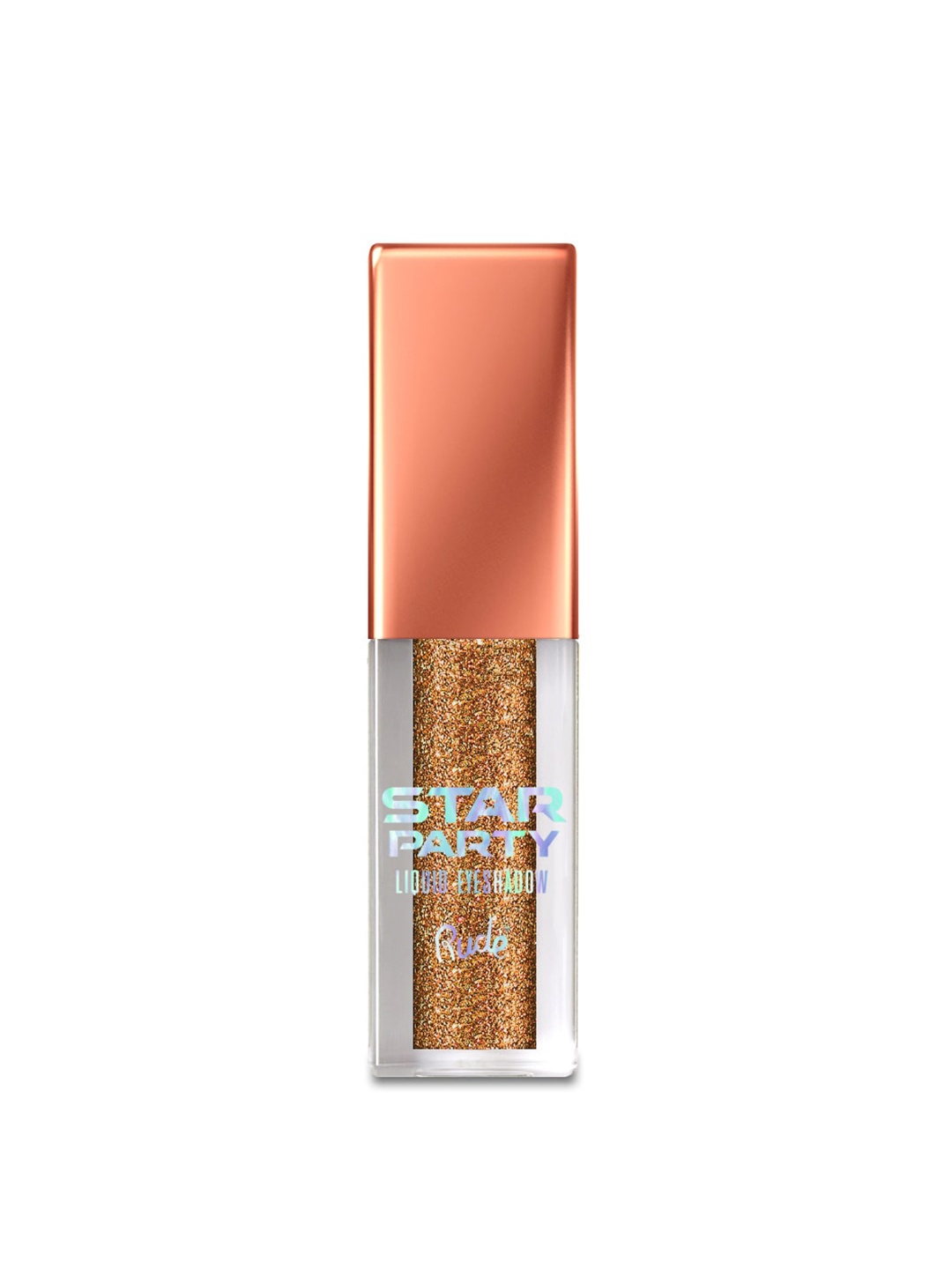 

Rude Cosmetics Star Party High-Pigmented Liquid Glitter Eyeshadow 6g - Comet Beam, Gold