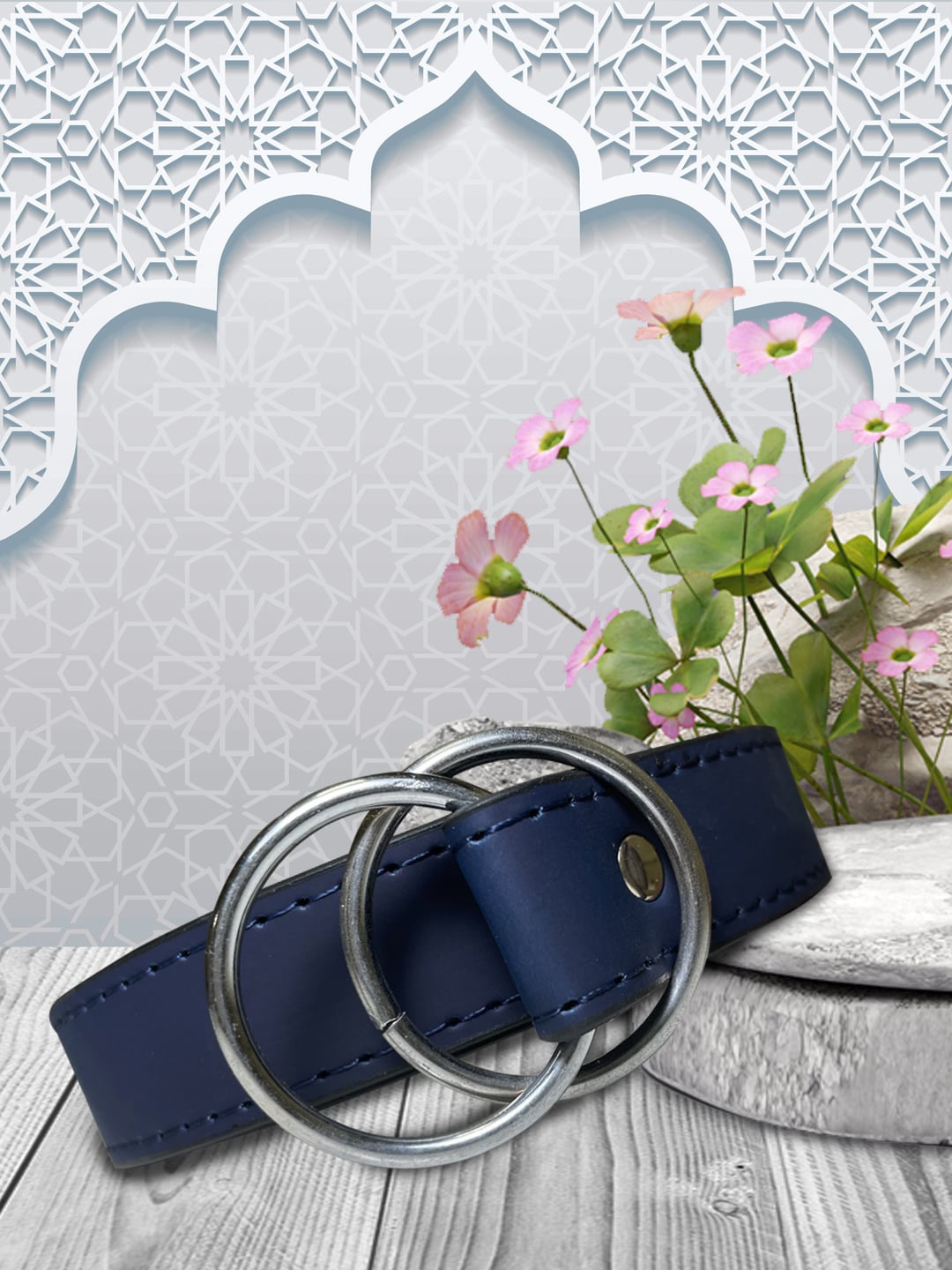 

Kastner Women D-Ring Closure Belt, Blue