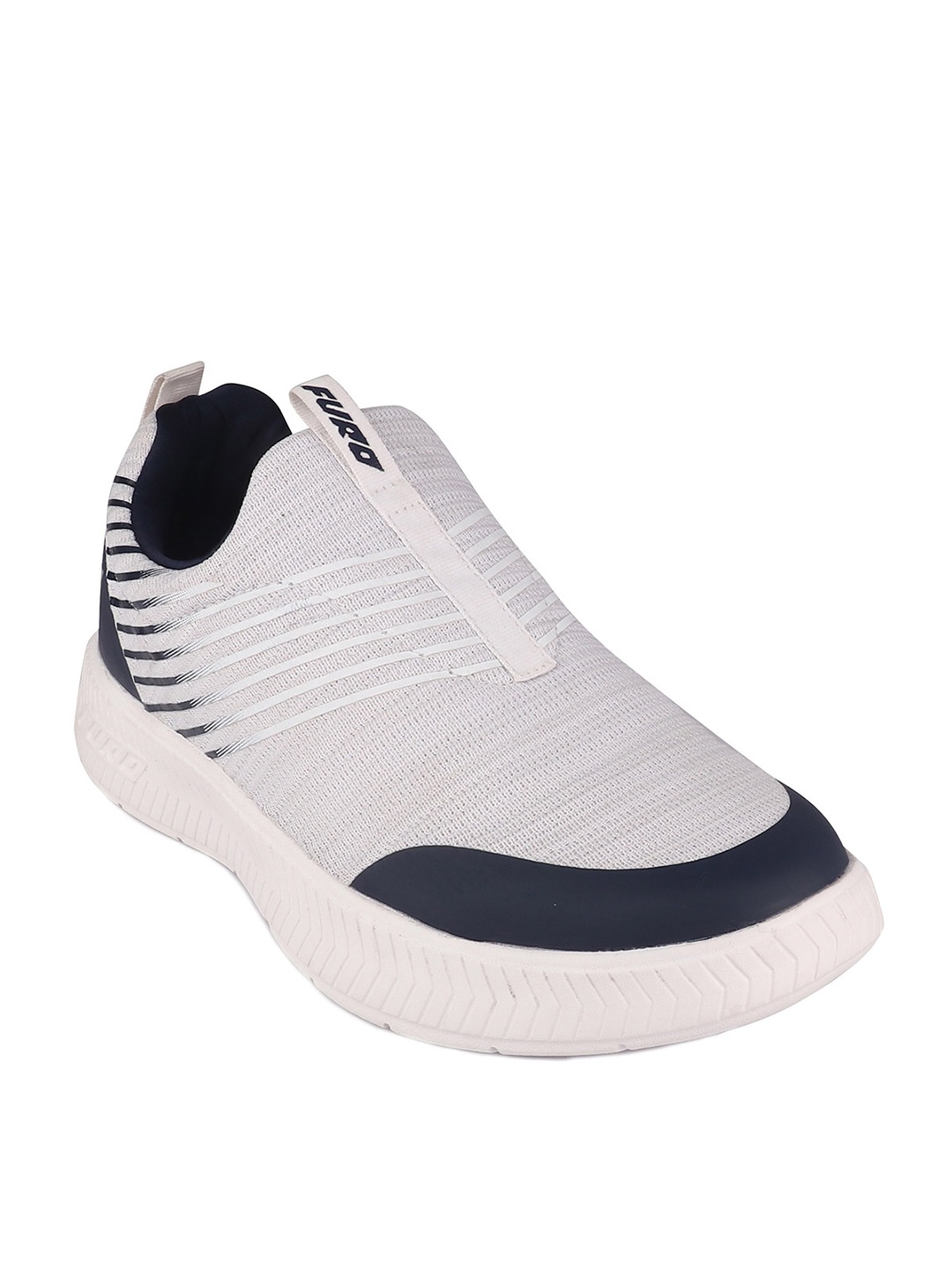

FURO by Red Chief Men Mesh Walking Non-Marking Sports Shoes, White