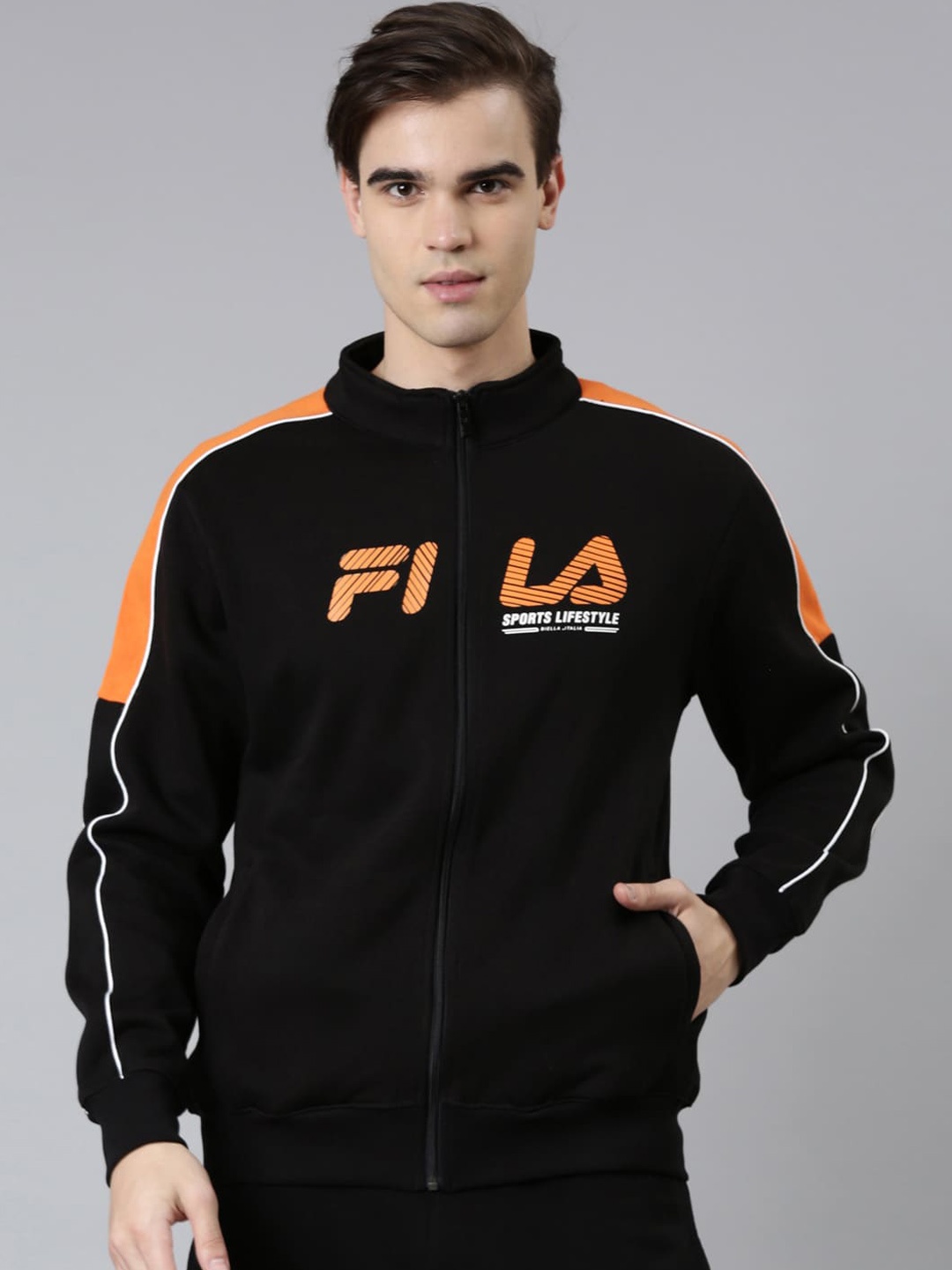 

FILA Men Sporty Jacket, Black