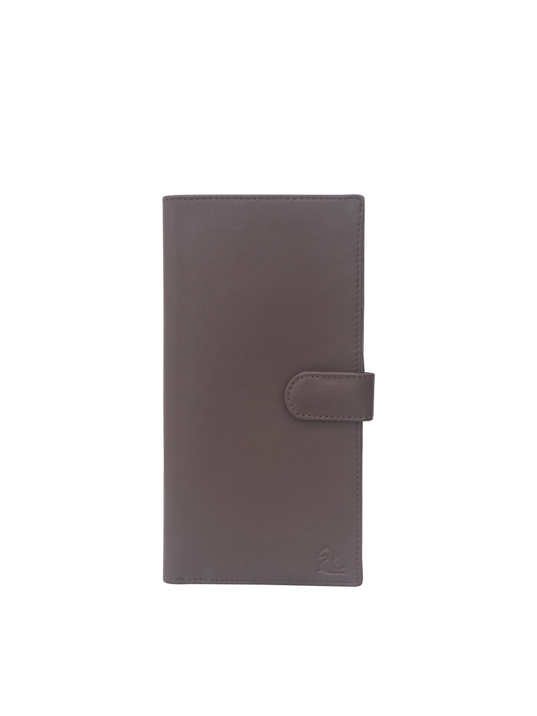 

Kara Unisex Leather Passport Holder, Charcoal