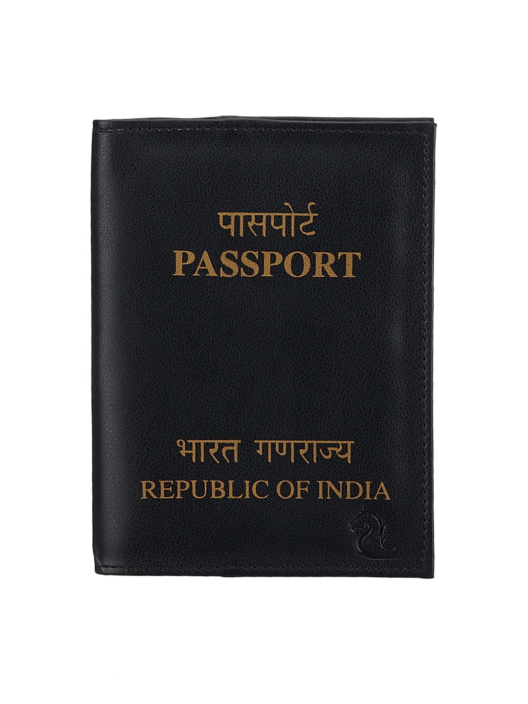 

Kara Unisex PU Passport Cover, Black