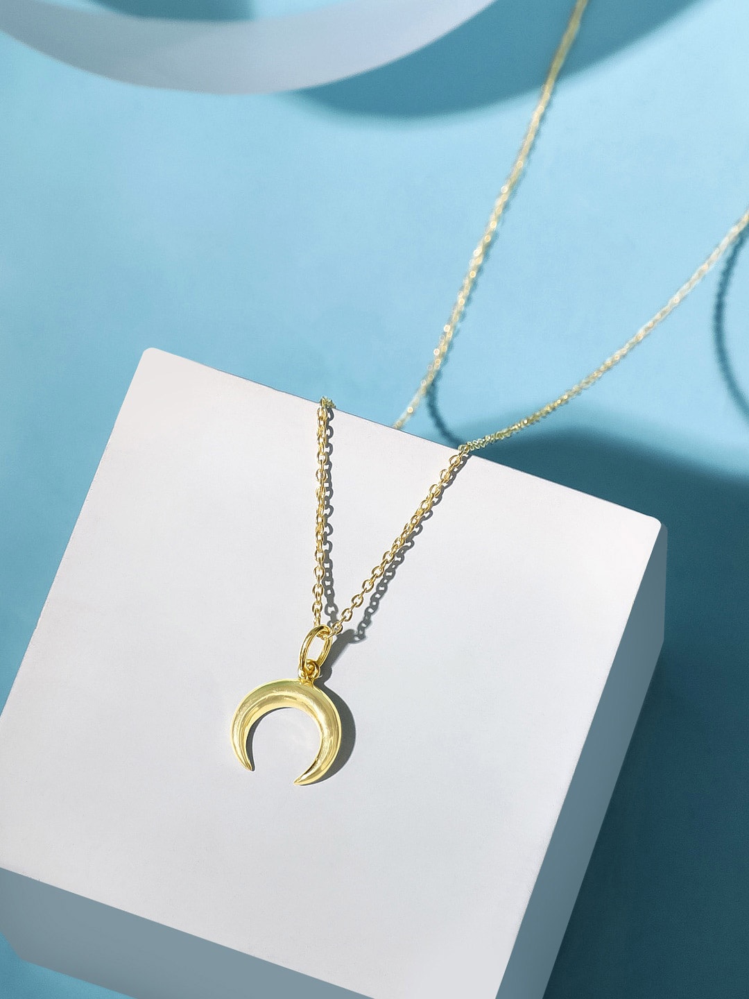 

Rubans Silver Gold-Plated Sterling Silver Chain