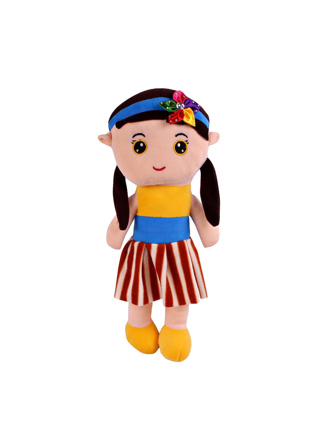 

DukieKooky Kids Girl Super Soft Doll, Yellow