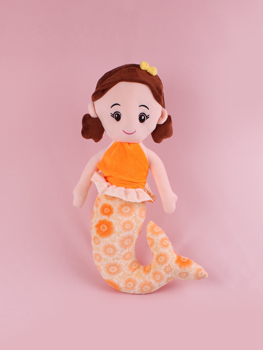 

DukieKooky Kids Mermaid Soft Toy, Orange