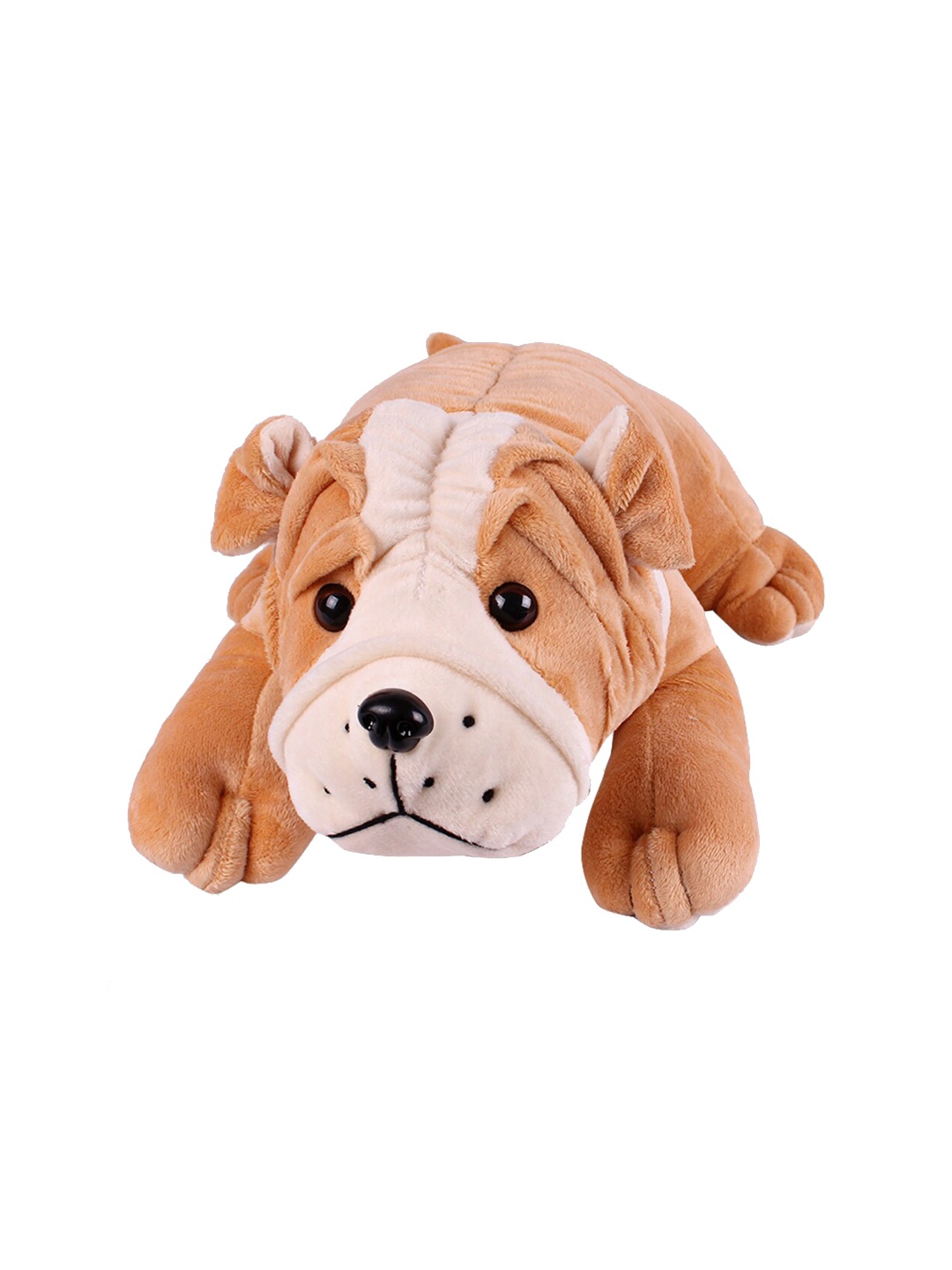 

DukieKooky Kids Bull Dog Soft Toy, Beige