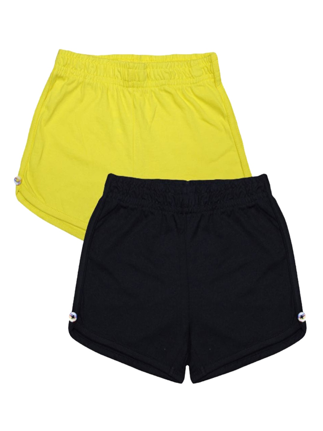 

Luke & Lilly Girls Multicoloured Yoga Sports Shorts, Multi