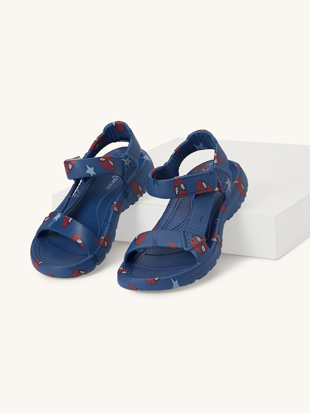 

Pantaloons Junior Boys Spider Man Printed Sports Sandals, Blue