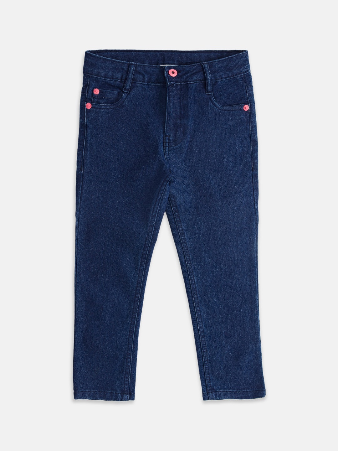

Pantaloons Junior Girls Regular Fit Cotton Jeans, Blue