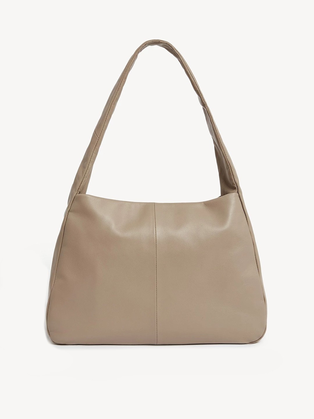 

Marks & Spencer Structured Leather Shoulder Bag, Khaki