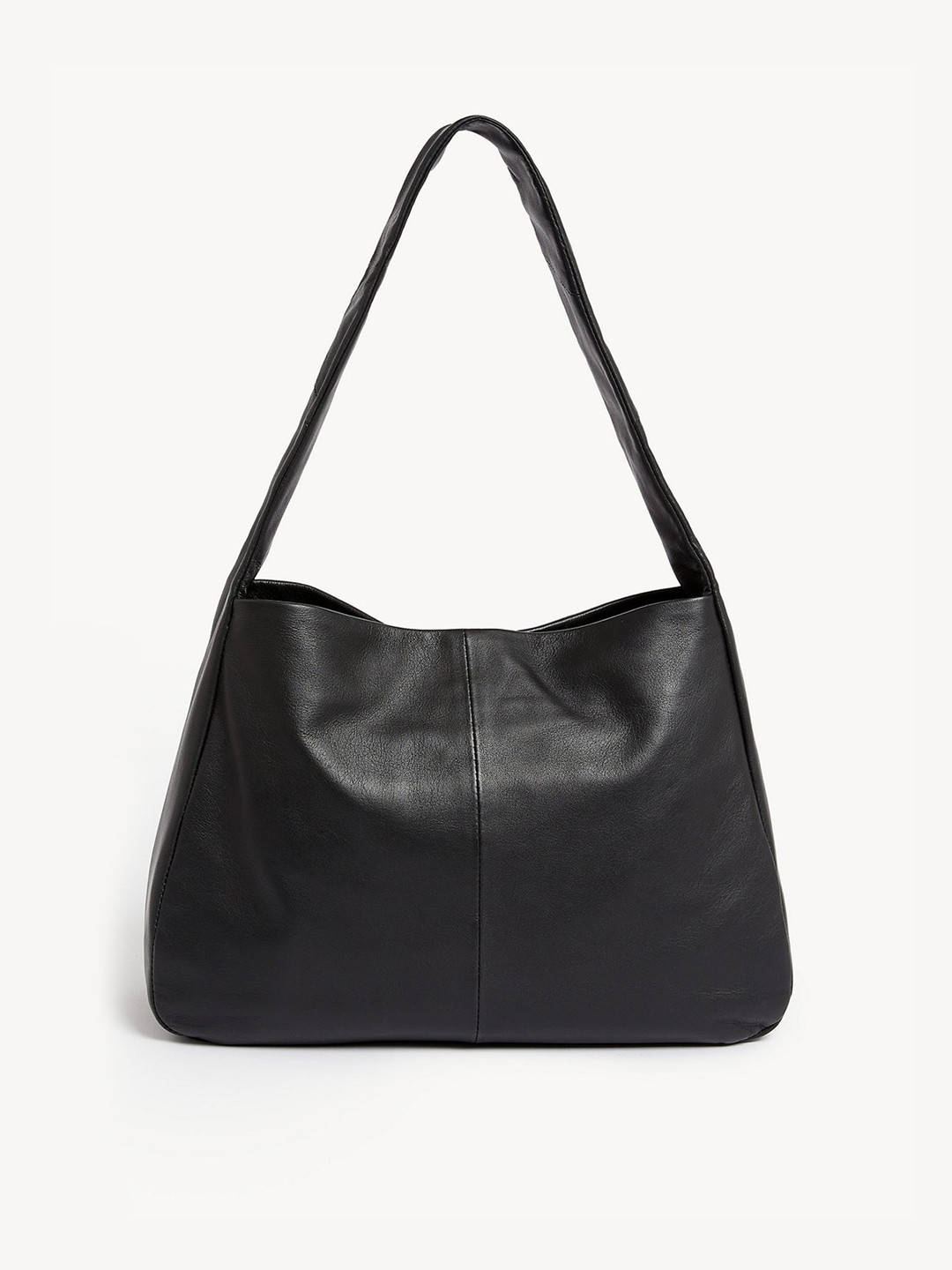 

Marks & Spencer Structured Leather Shoulder Bag, Black