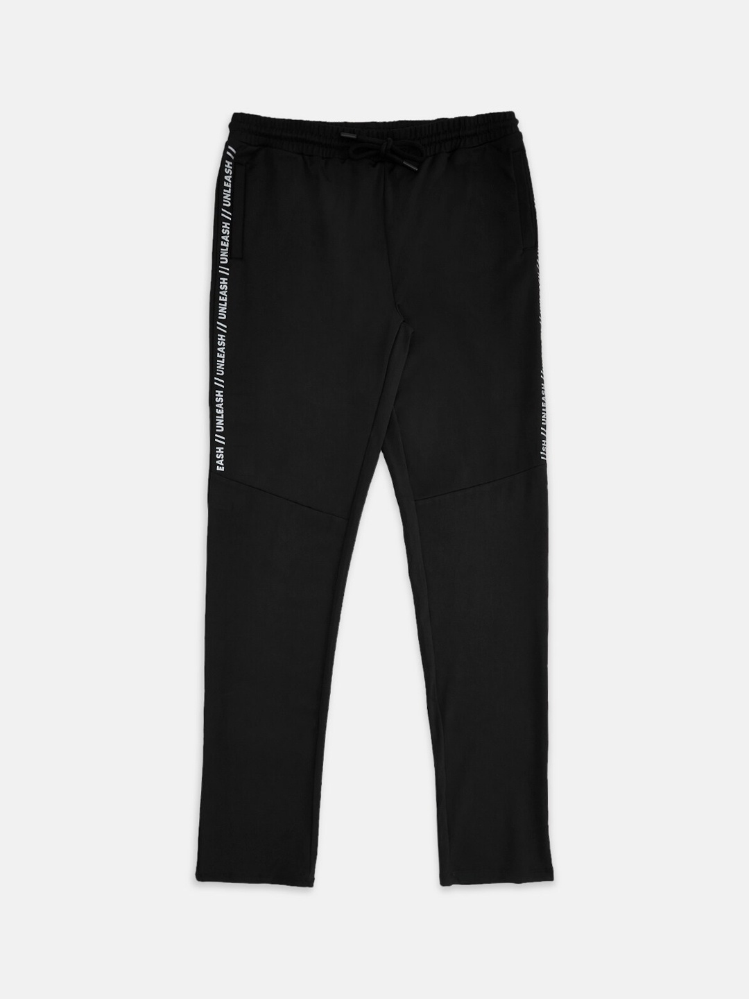

Pantaloons Junior Boys Cotton Track Pants, Black