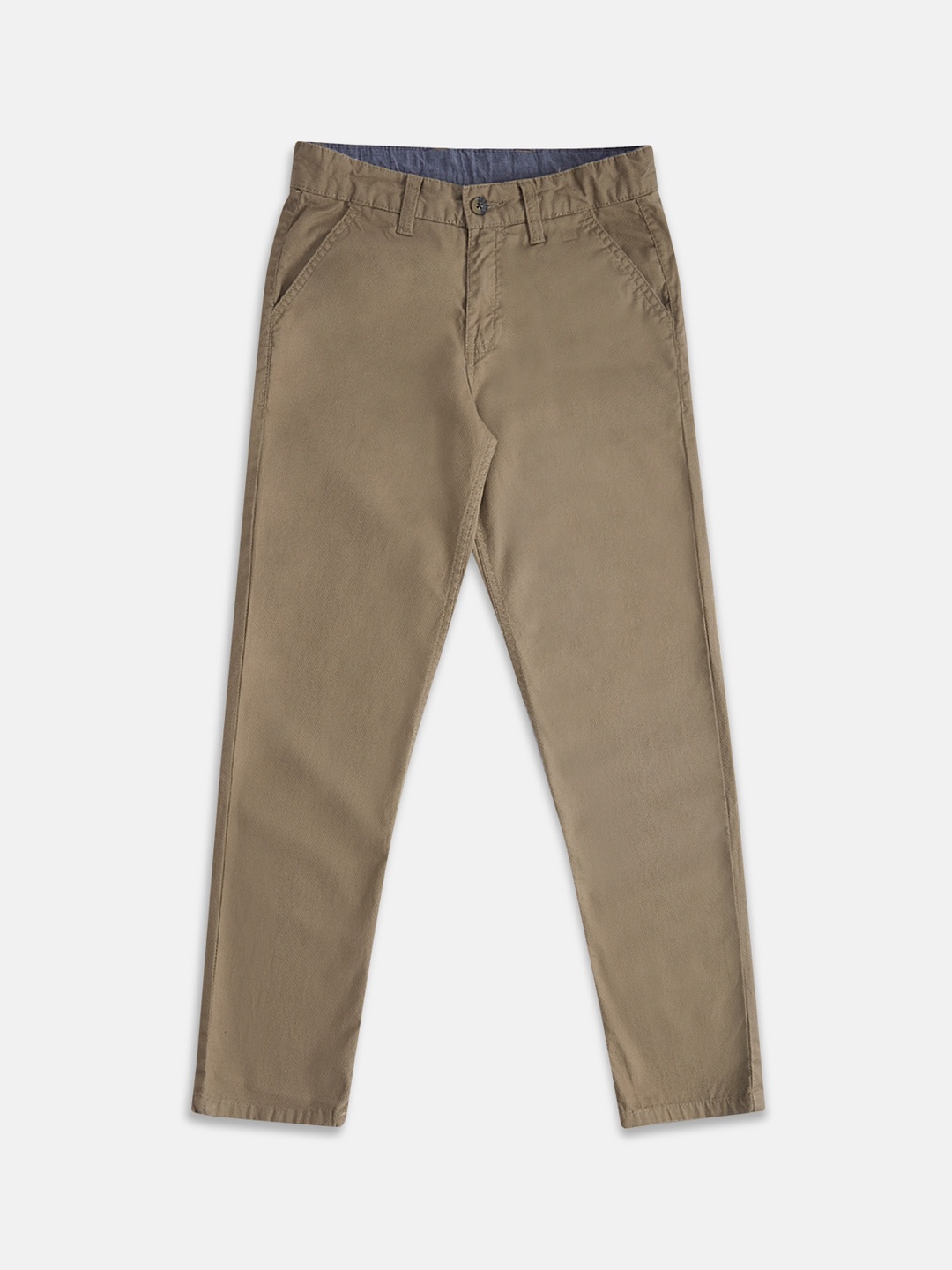 

Pantaloons Junior Boys Mid-Rise Cotton Chinos, Beige