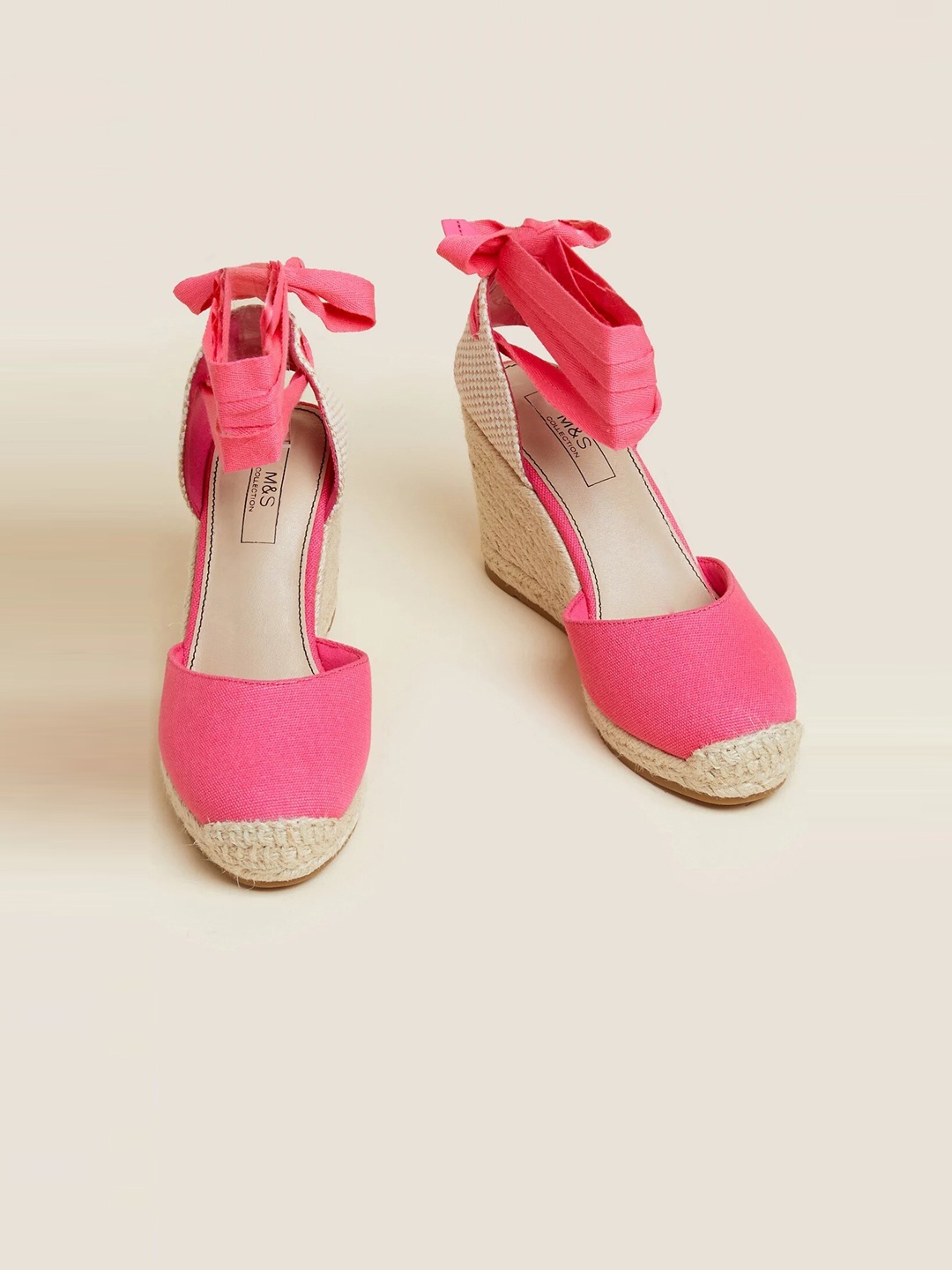 

Marks & Spencer Women Wedge Pumps, Pink