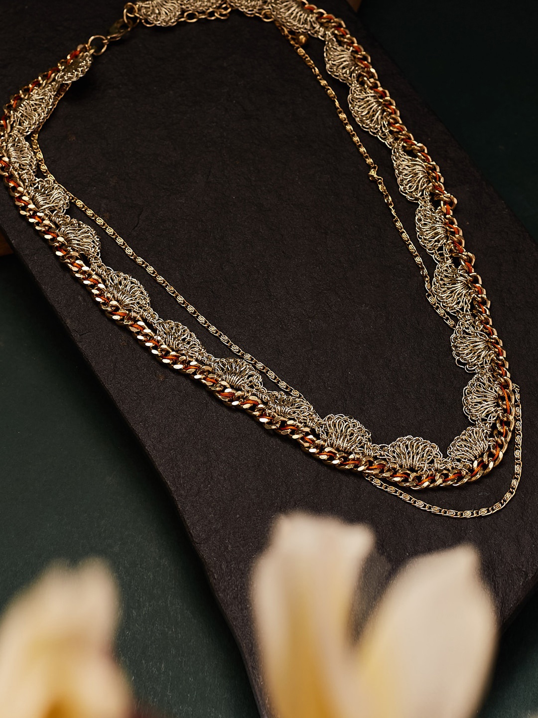 

Fabindia Gold-Plated Metal Minimal Necklace