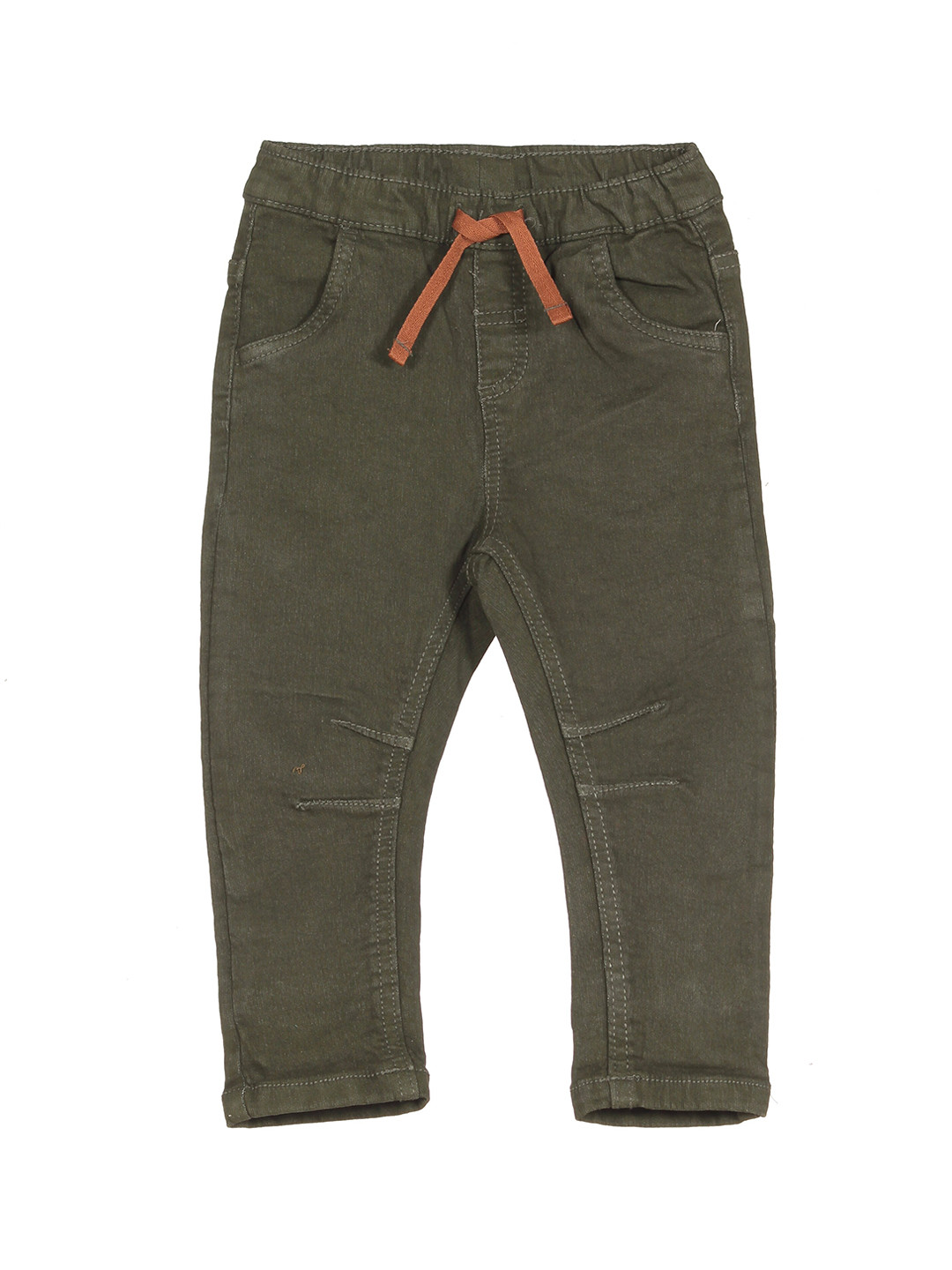 

Lil Lollipop Kids Straight Fit Pure Cotton Jeans, Green
