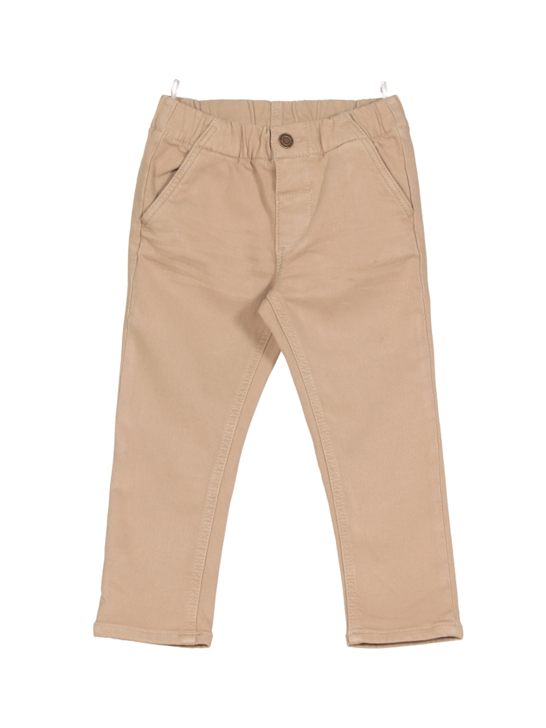 

Lil Lollipop Kids Slim Fit Pure Cotton Jeans, Beige