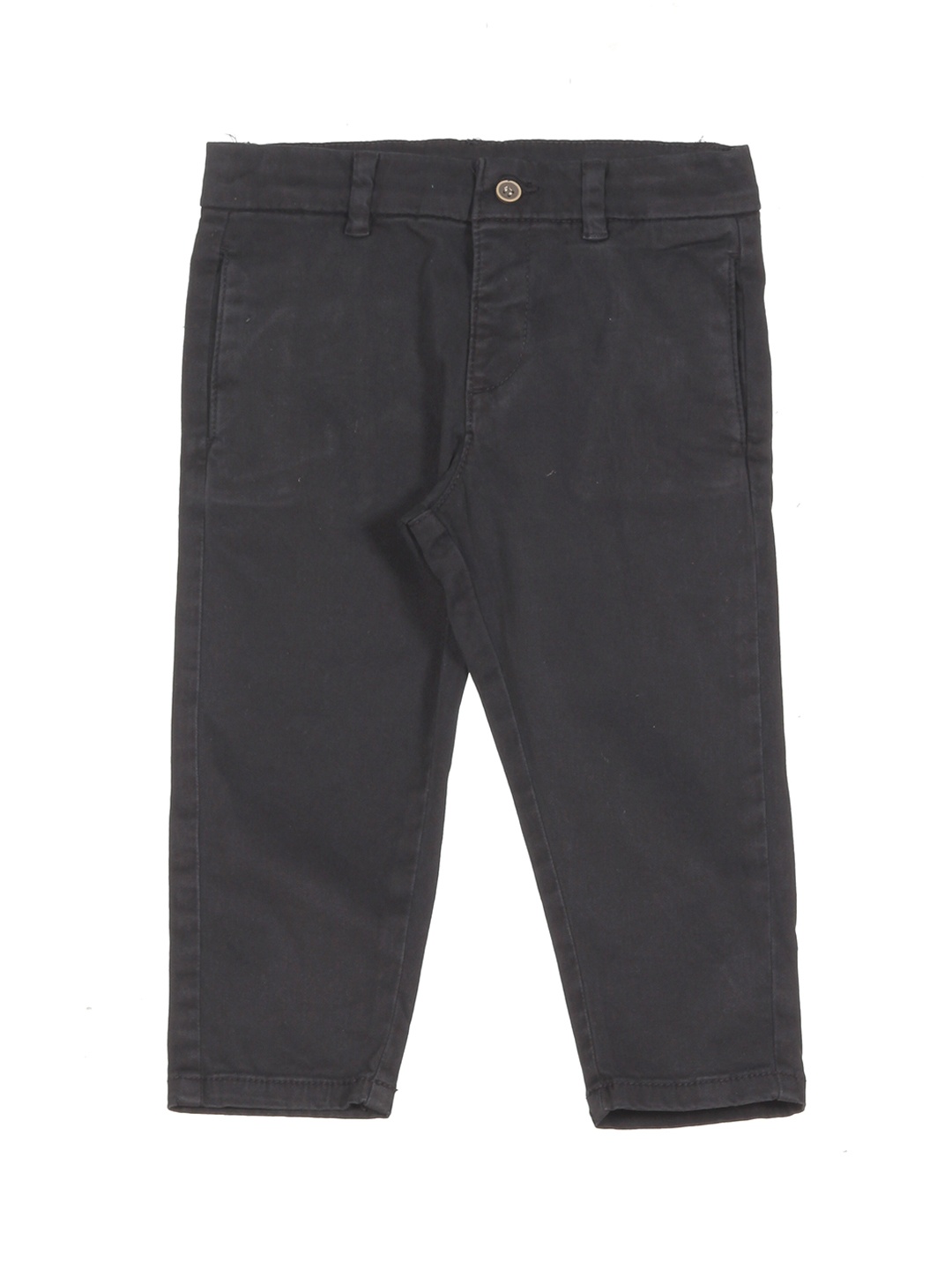 

Lil Lollipop Kids Cotton Straight Fit Chinos, Navy blue