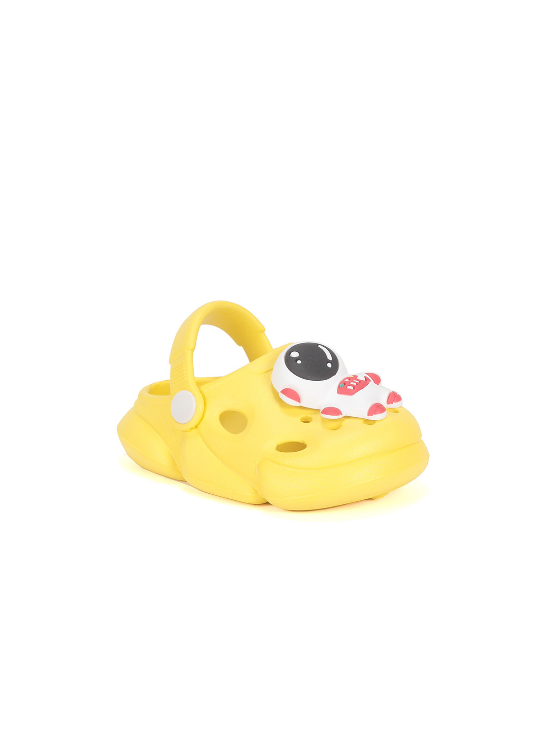 

Lil Lollipop Kids Astronaut Applique Anti-Slip Clogs, Yellow