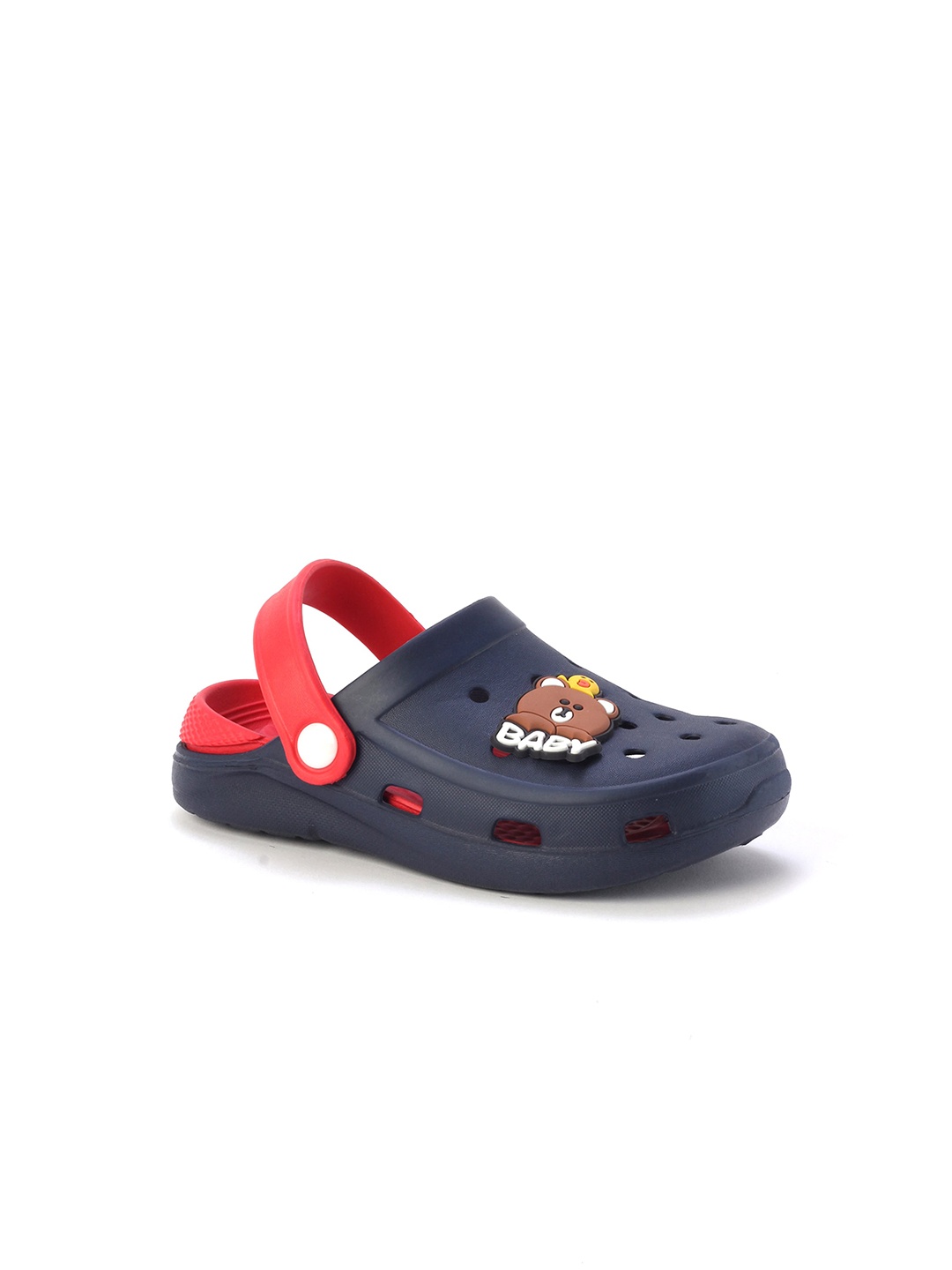 

Lil Lollipop Kids Applique Anti-Slip Clogs Sandals, Navy blue
