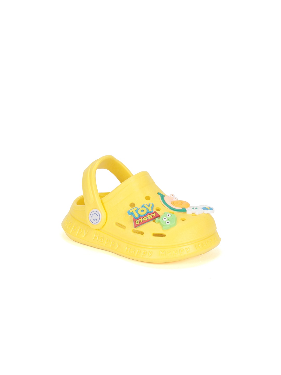 

Lil Lollipop Kids Applique Anti-Slip Clogs, Yellow