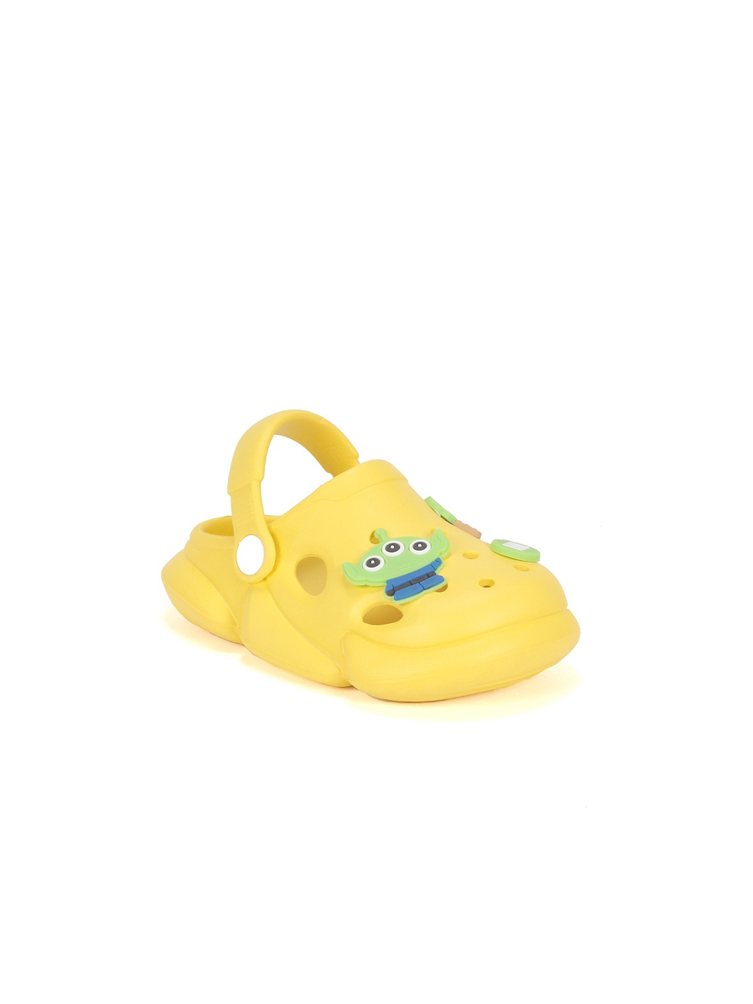 

Lil Lollipop Kids Applique Detail Anti-Slip Rubber Clogs, Yellow