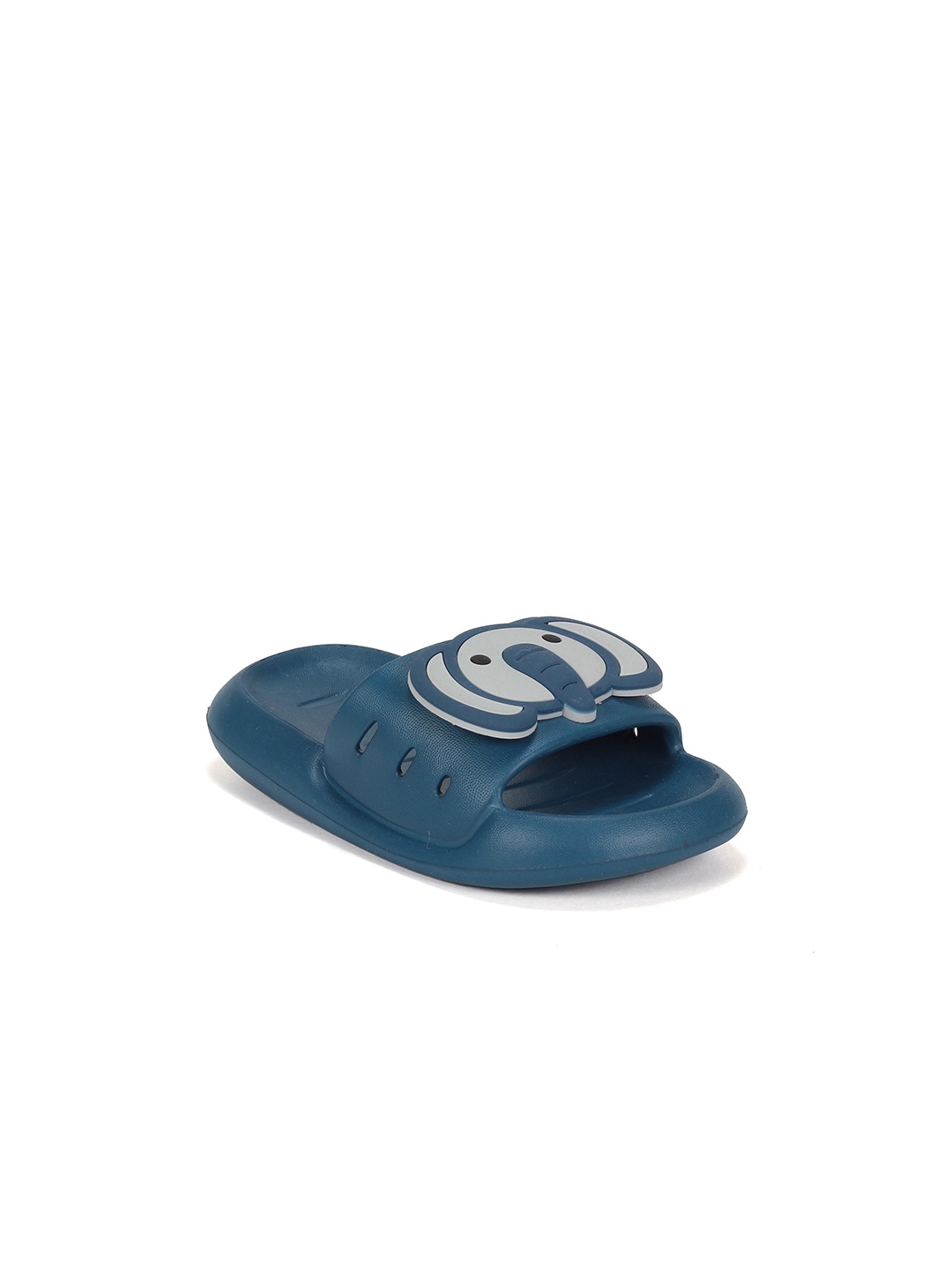 

Lil Lollipop Kids Printed Rubber Sliders, Navy blue