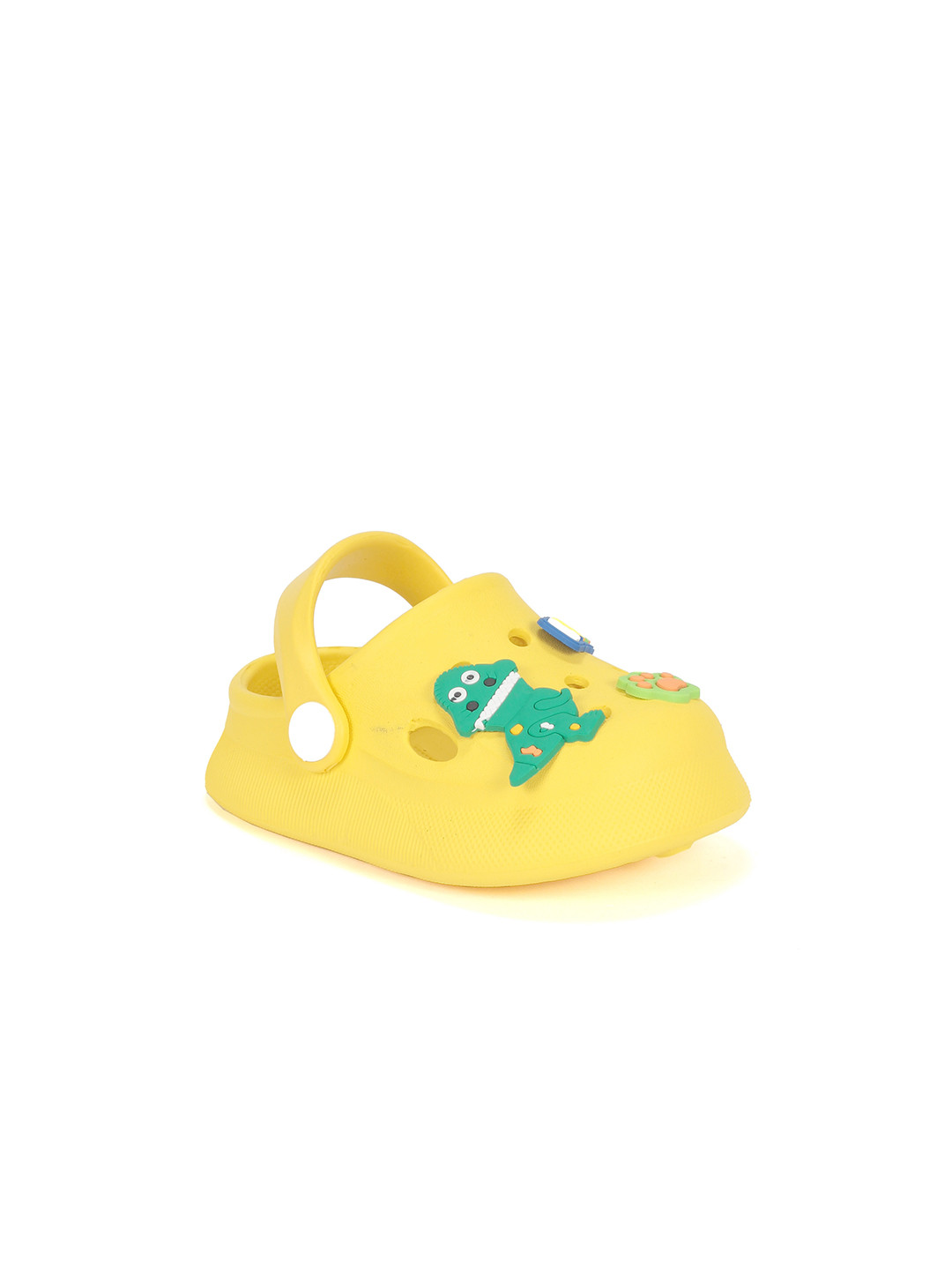 

Lil Lollipop Kids Applique Anti-Slip Clogs Sandals, Yellow