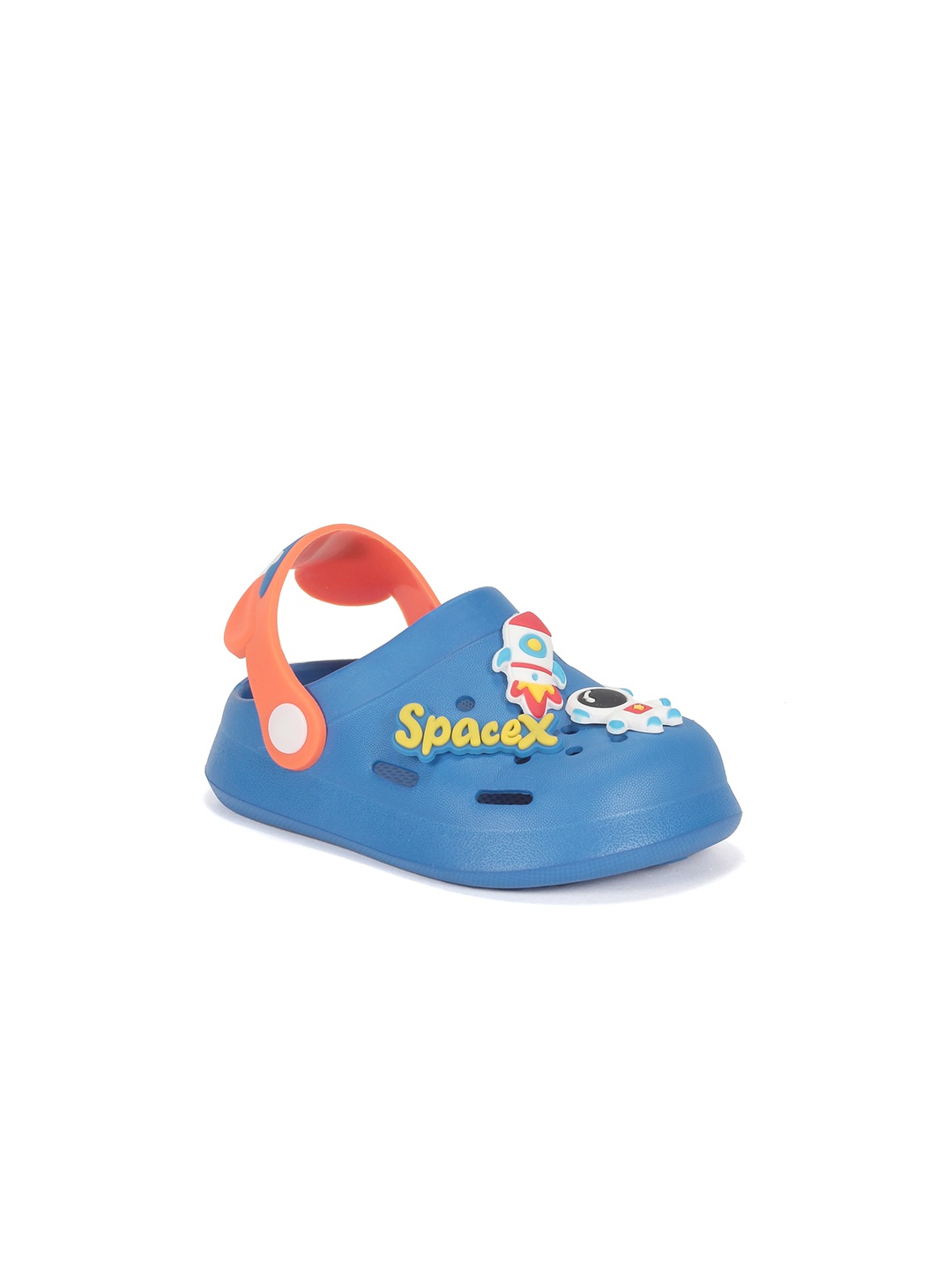 

Lil Lollipop Kids Applique Anti-Slip Clogs Sandals, Navy blue