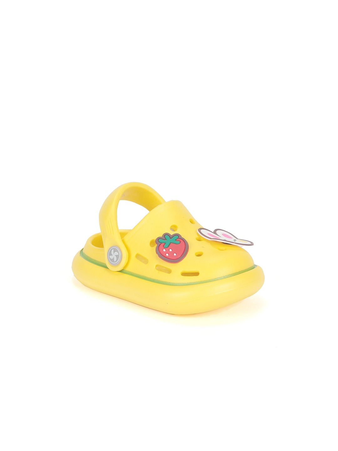 

Lil Lollipop Kids Butterfly Applique Anti-Slip Clogs, Yellow