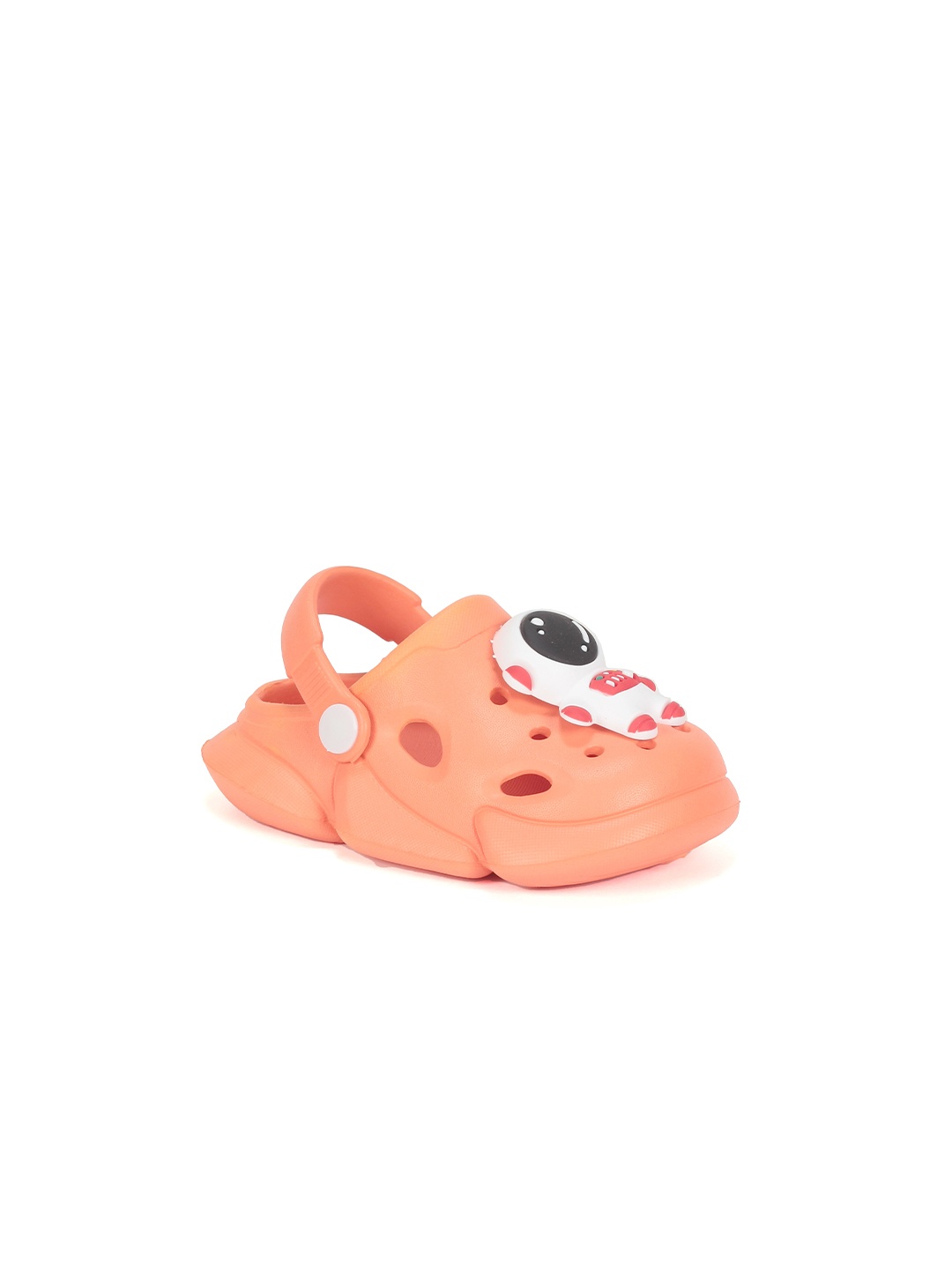 

Lil Lollipop Kids Applique Anti-Slip Clogs Sandals, Orange