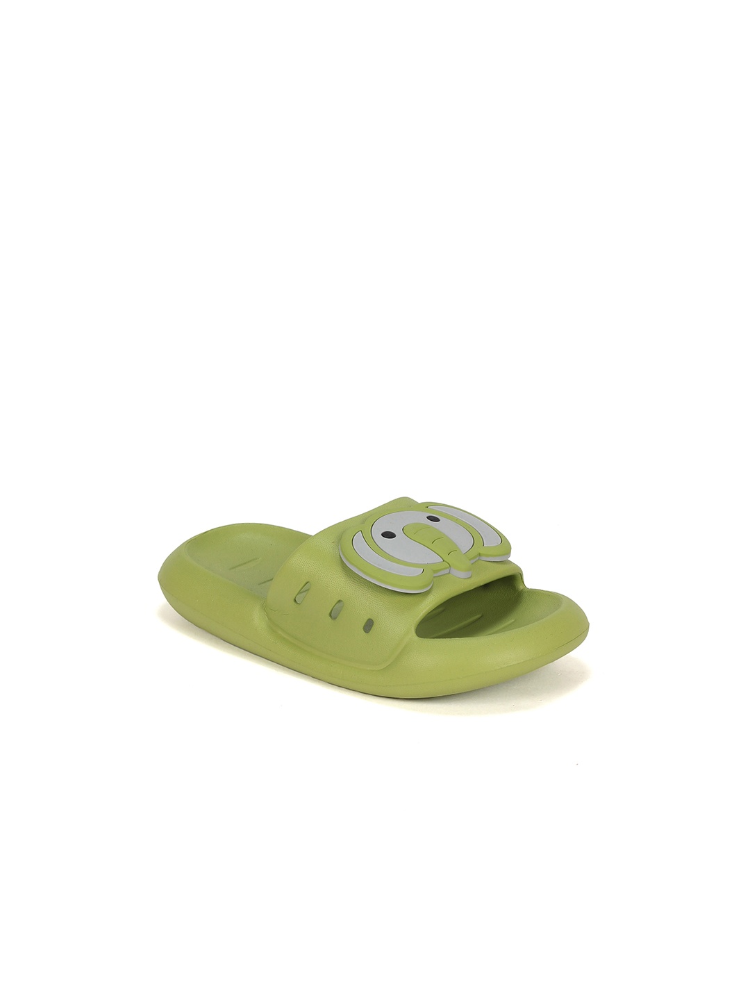 

Lil Lollipop Kids Printed Rubber Sliders, Green