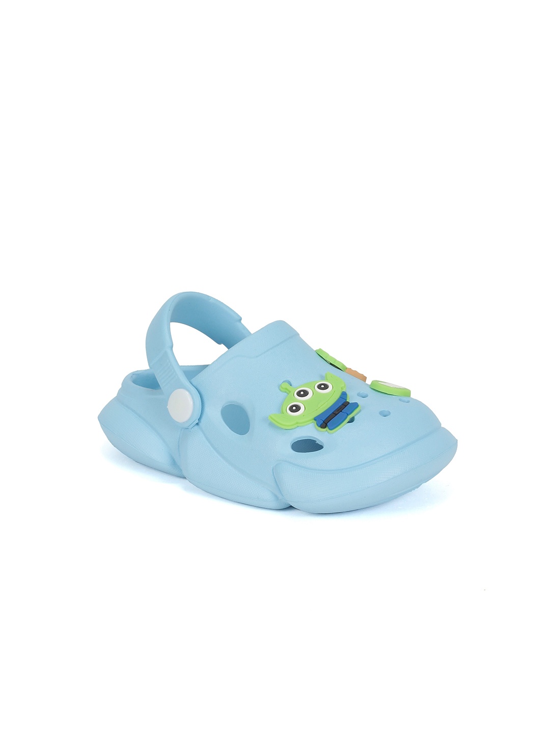 

Lil Lollipop Kids Applique Detail Anti-Slip Rubber Clogs, Blue