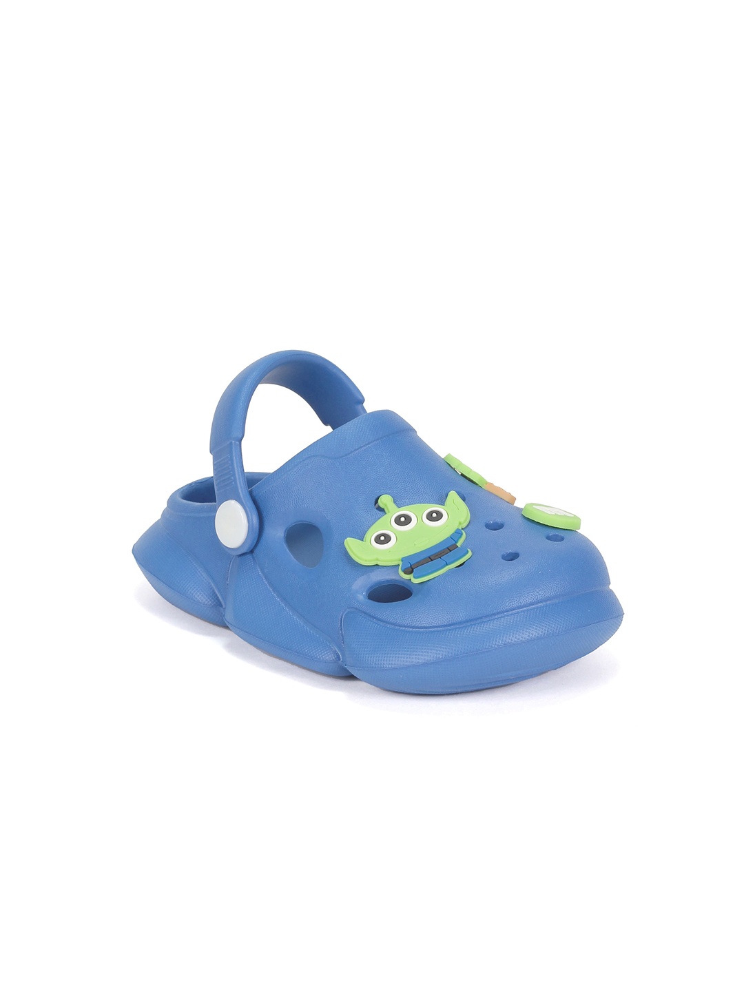 

Lil Lollipop Kids Toy Applique Anti-Slip Clogs, Navy blue