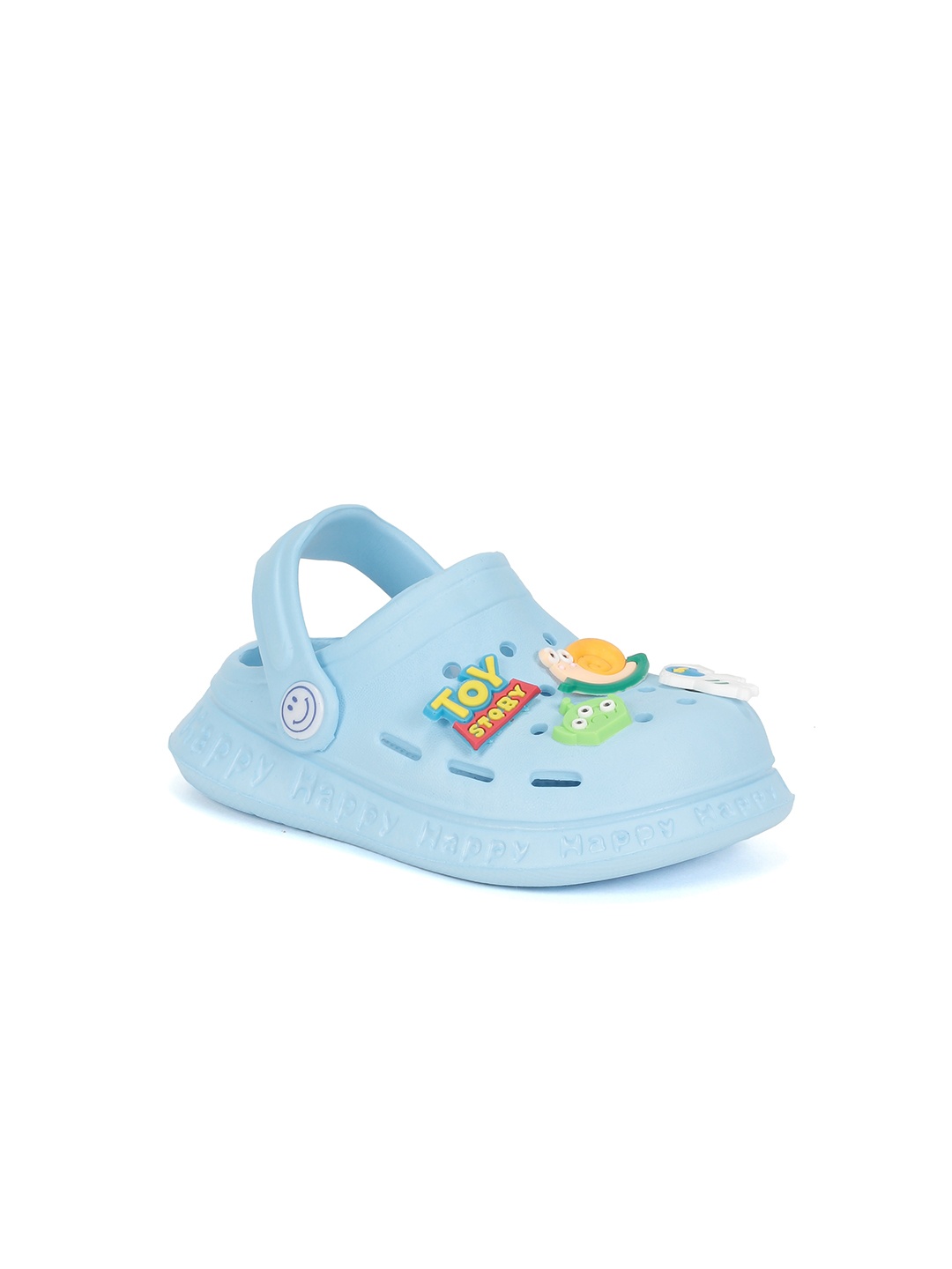 

Lil Lollipop Kids Toy Applique Anti-Slip Clogs, Blue
