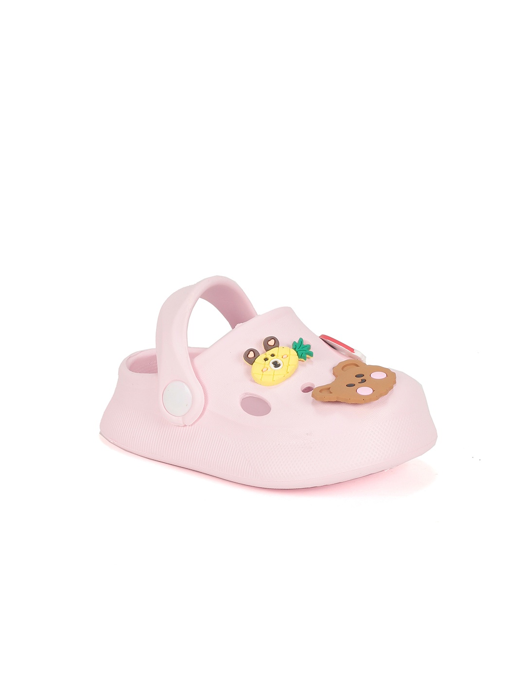 

Lil Lollipop Kids Applique Detail Anti-Slip Rubber Clogs, Pink