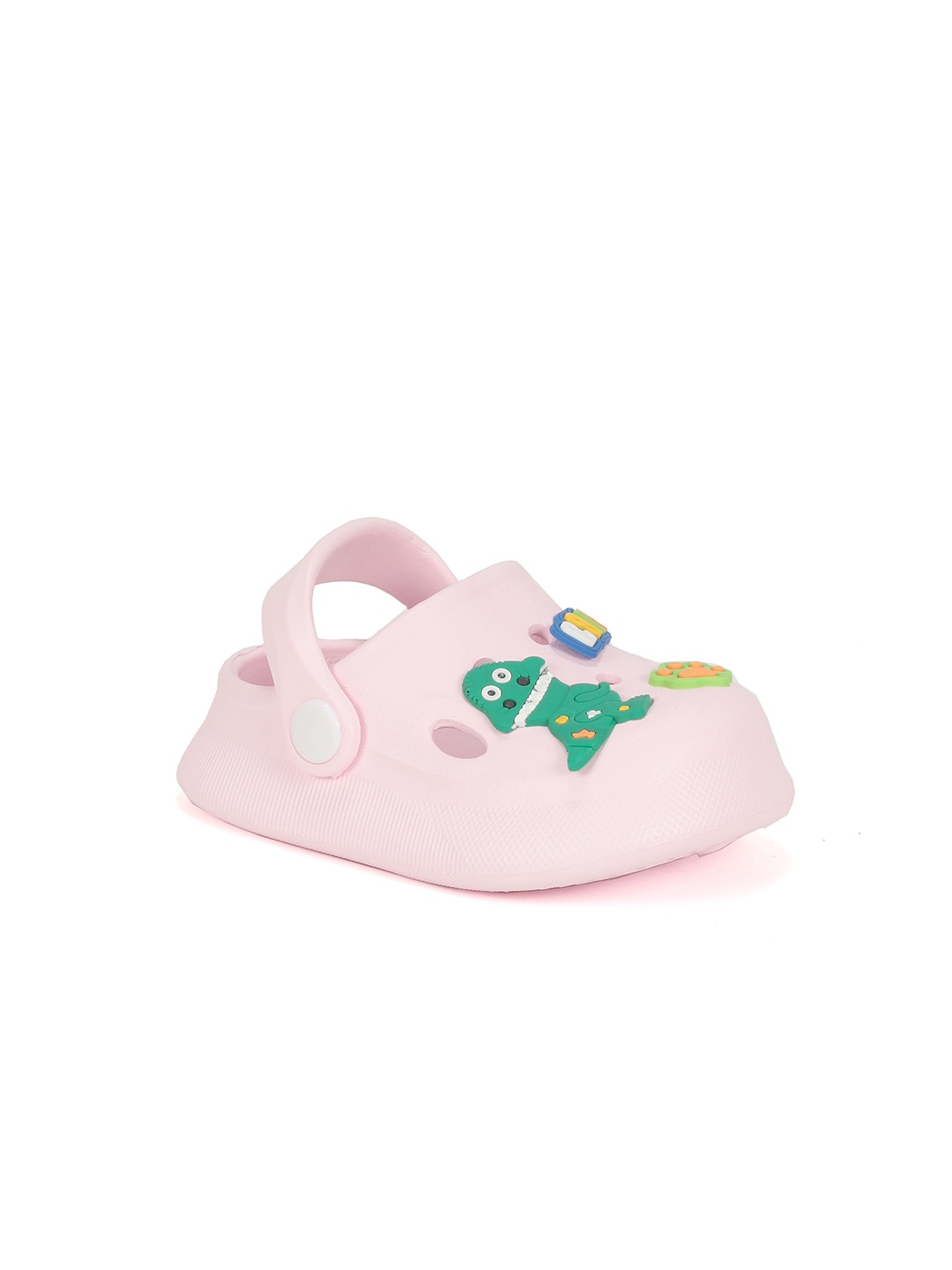 

Lil Lollipop Kids Applique Detail Anti-Slip Rubber Clogs, Pink