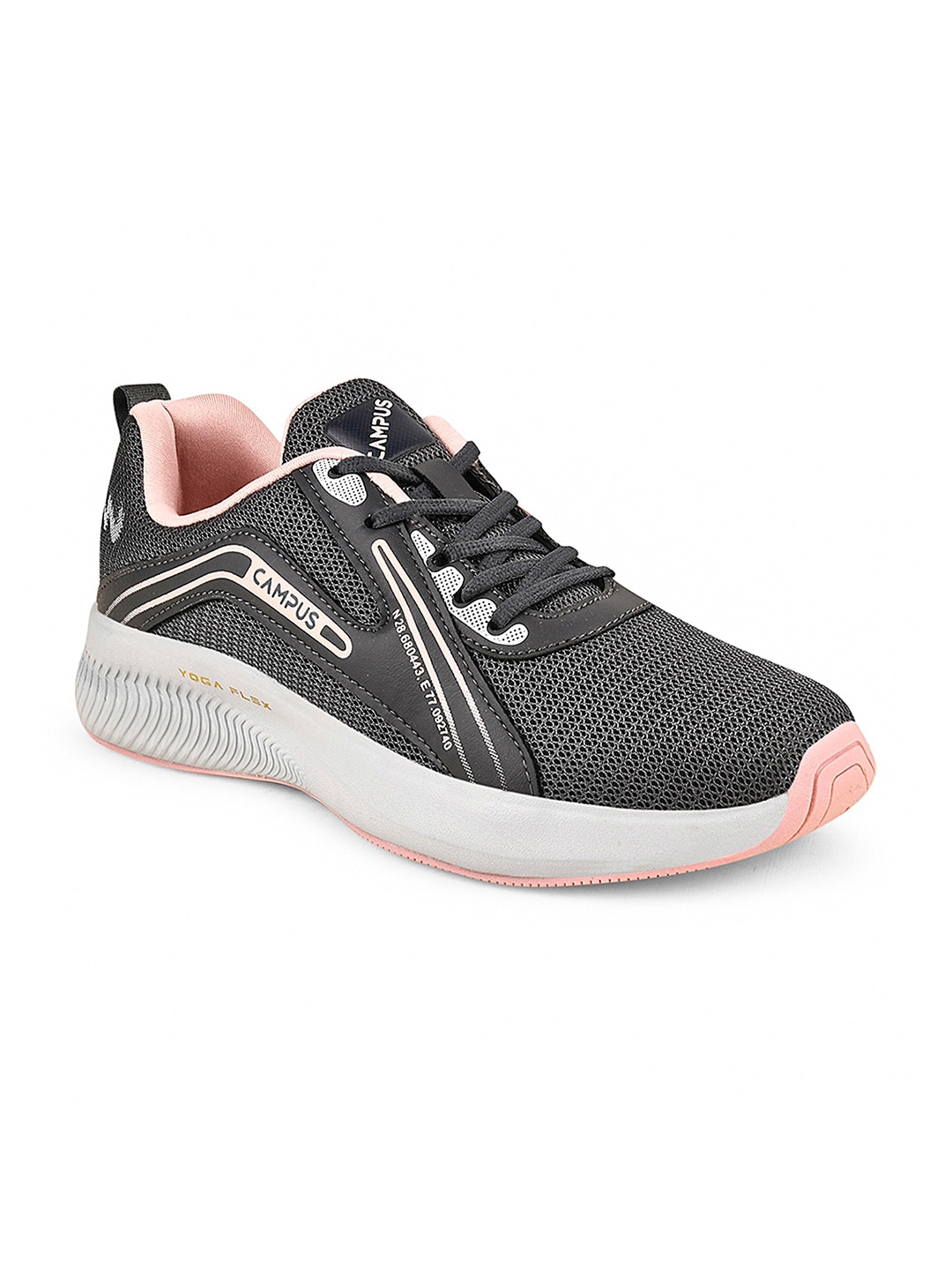 

Campus Women Mesh Running Sports Shoes, Grey