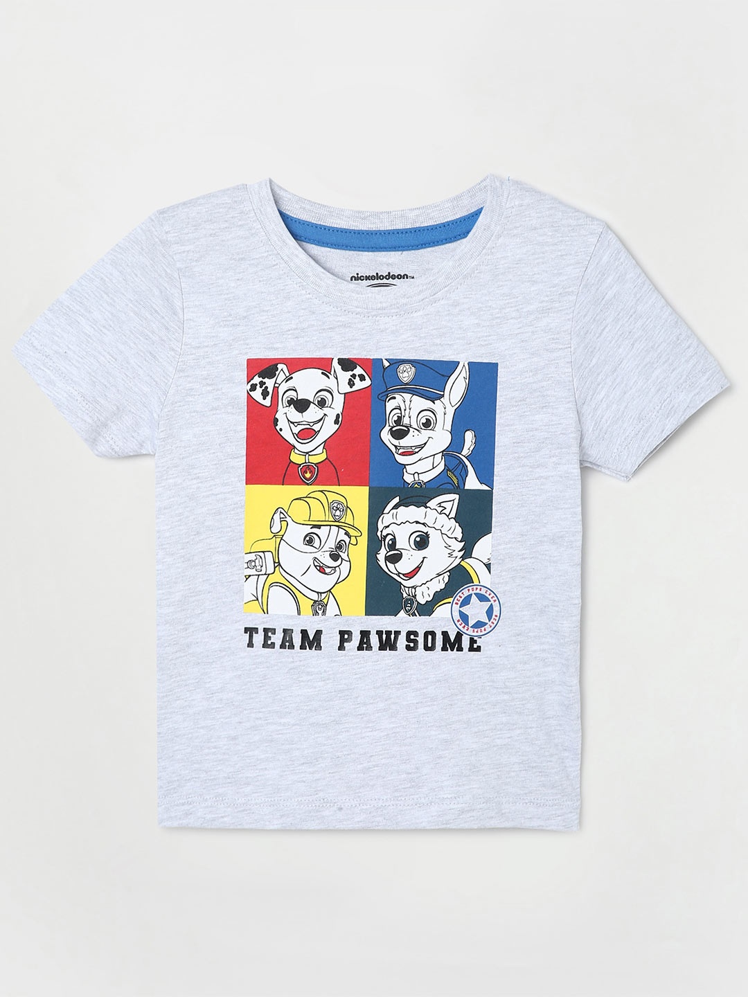 

Juniors by Lifestyle Graphic Printed Cotton T-Shirt, Grey