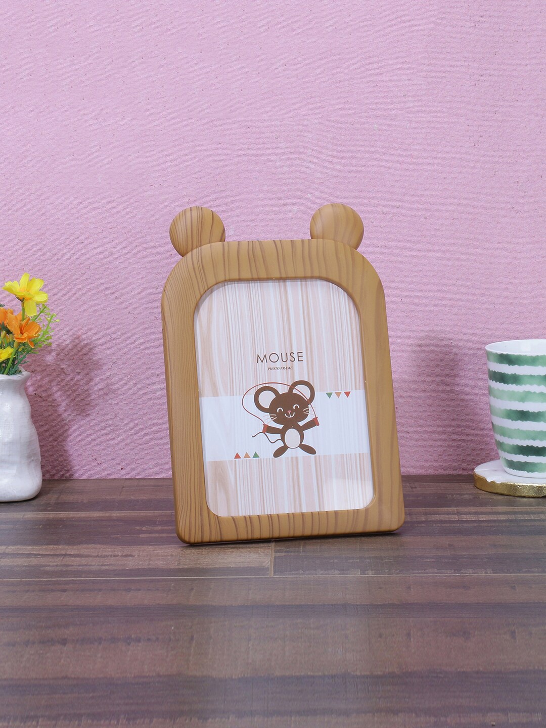 

A Vintage Affair- Home Decor Brown Mouse Table Photo Frame