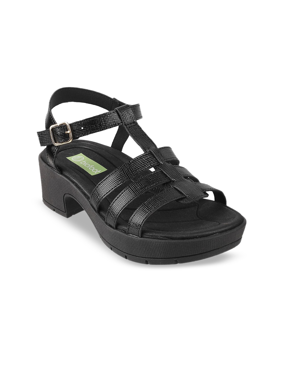 

Biofoot Solid Block Heels, Black