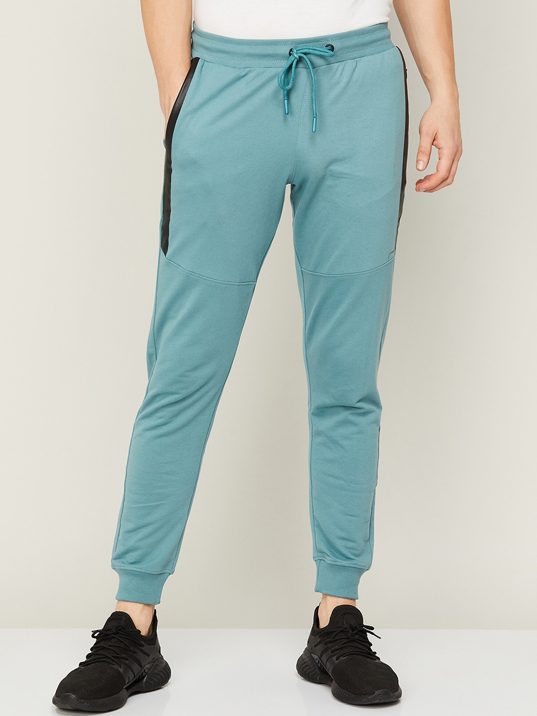 

Fame Forever by Lifestyle Slim-Fit Cotton Joggers, Blue