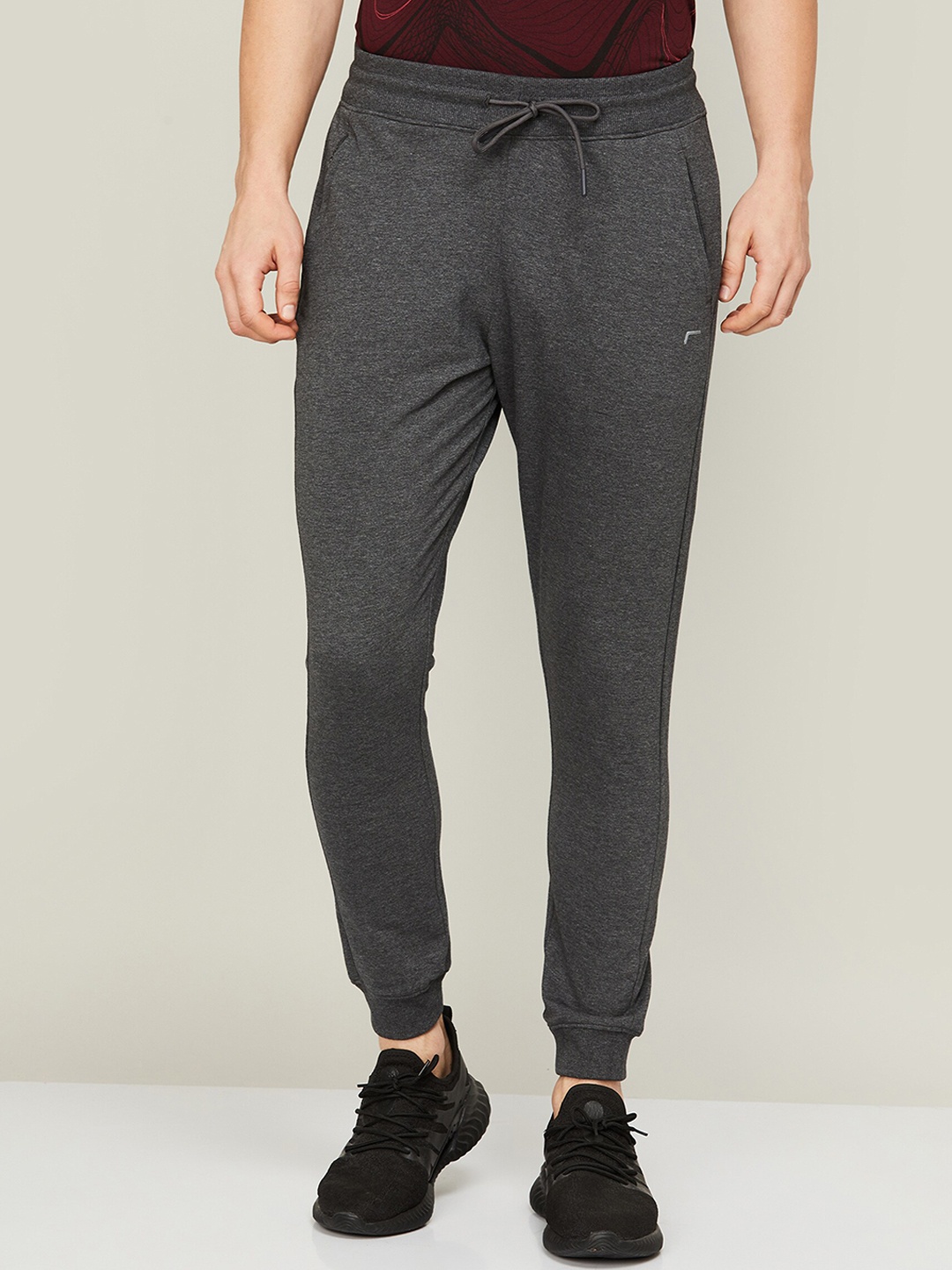 

Fame Forever by Lifestyle Slim-Fit Cotton Joggers, Grey