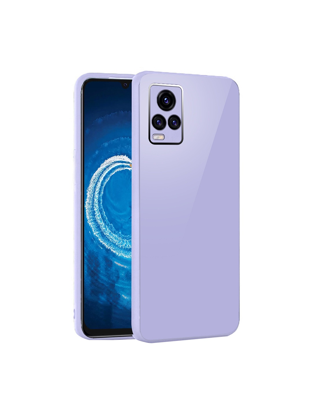 

Karwan Vivo V20 Shock Proof Phone Back Cover, Lavender
