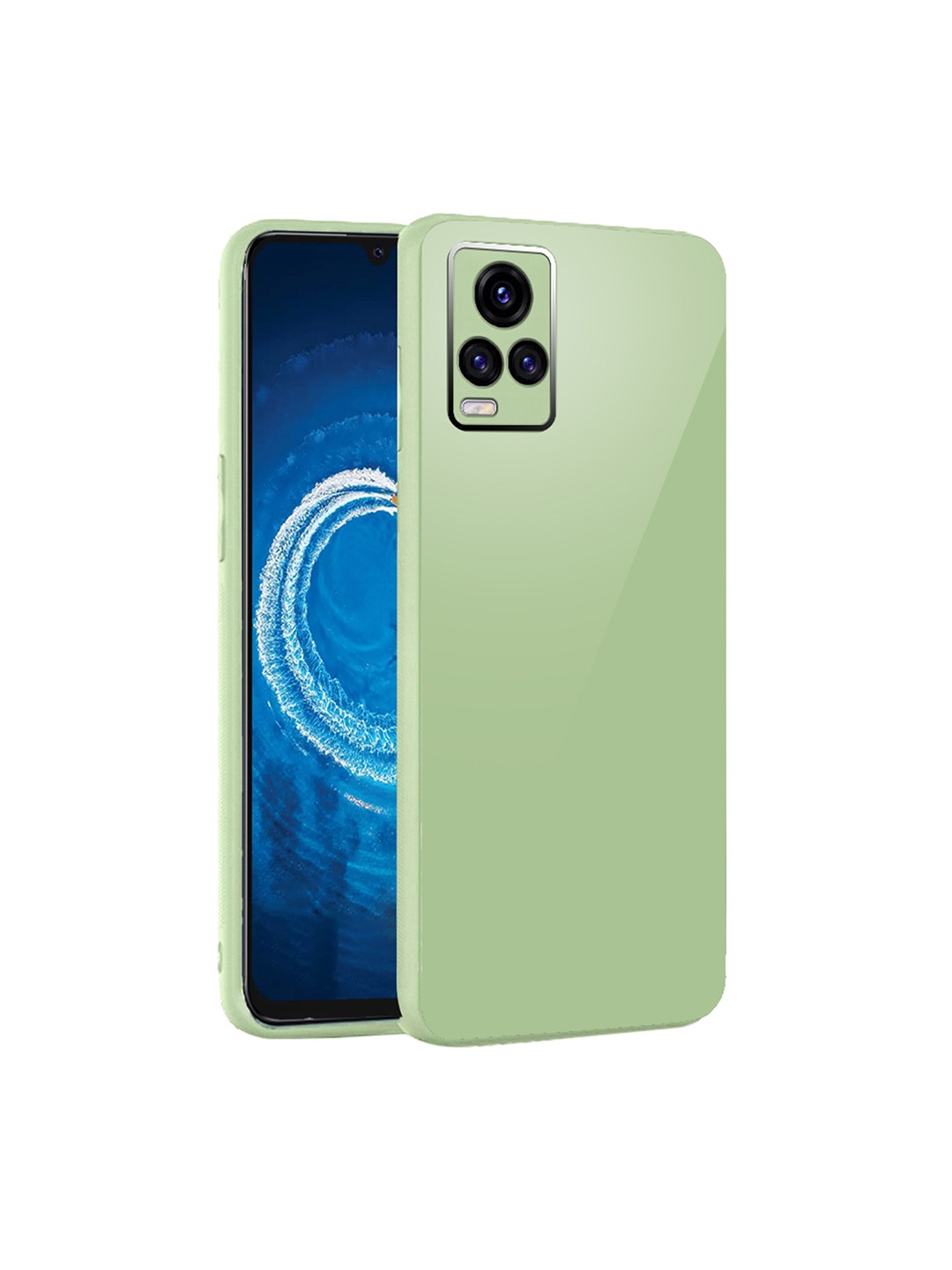 

Karwan Vivo V20 Shock Proof Phone Back Cover, Green