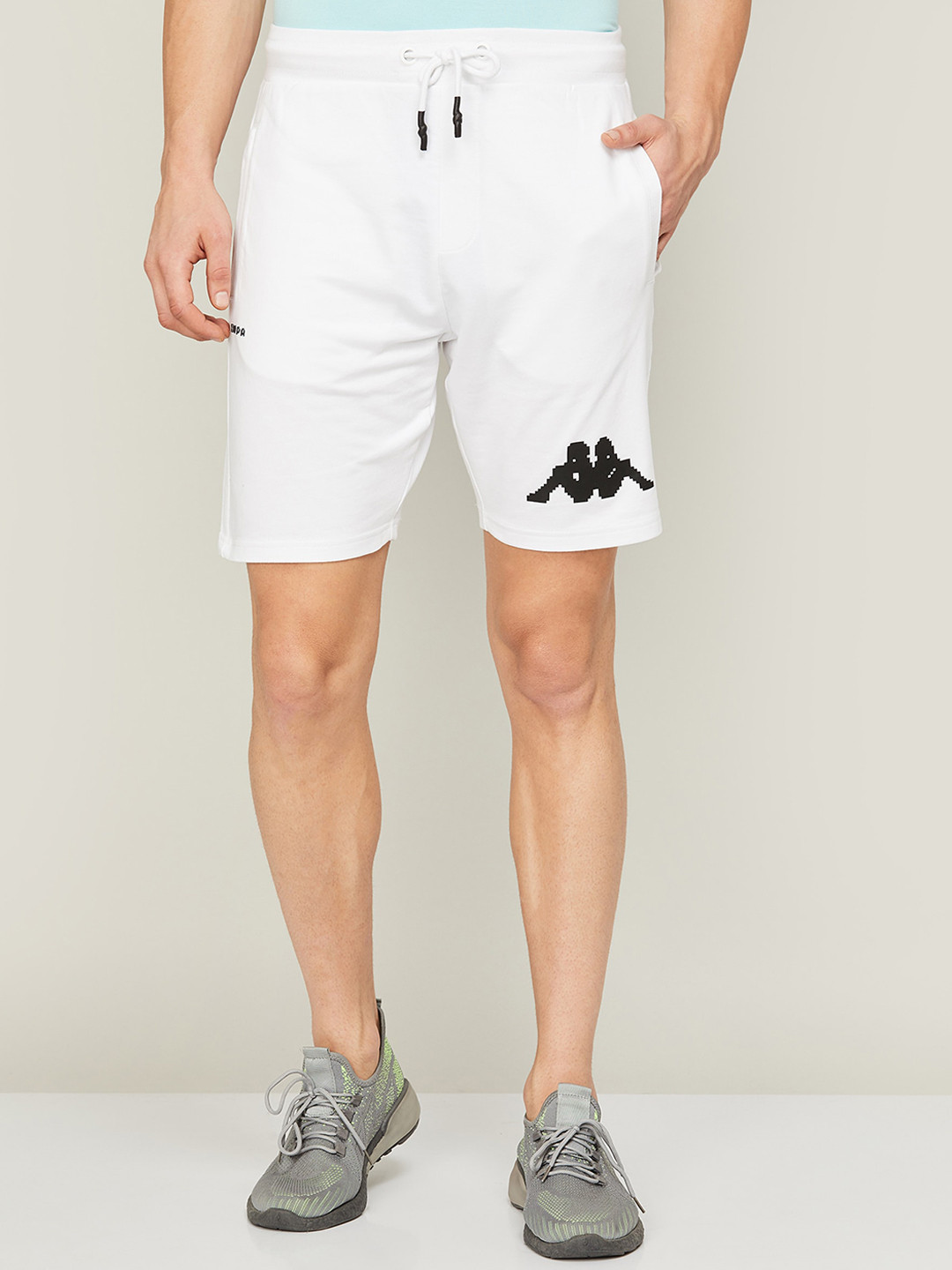 

Kappa Cotton Sports Shorts, White