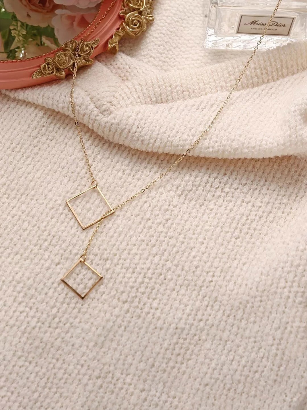 

Jewels Galaxy Brass Gold-Plated Layered Necklace
