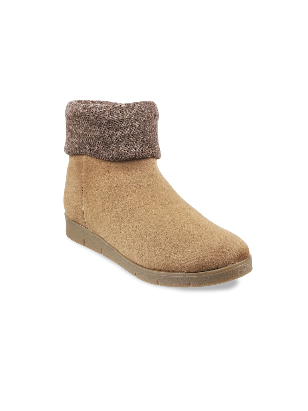 

Mochi Women Mid-Top Winter Boots, Beige